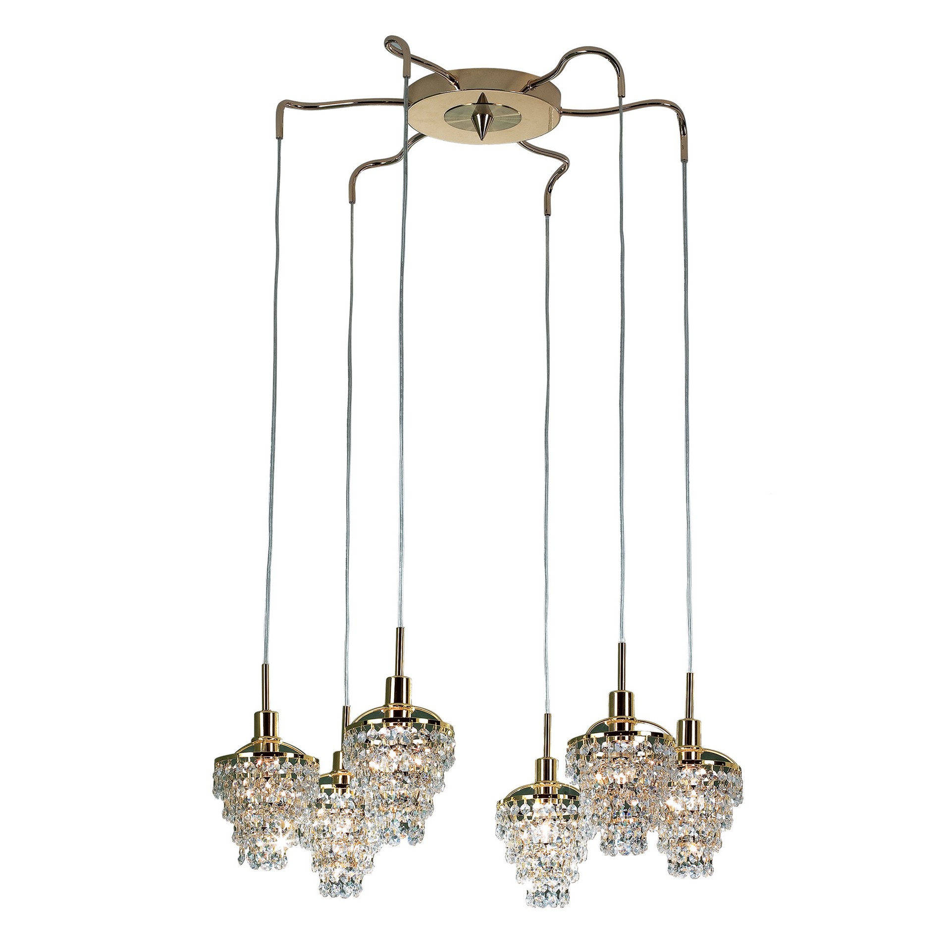 Подвесная люстра Citilux Контур CL322261