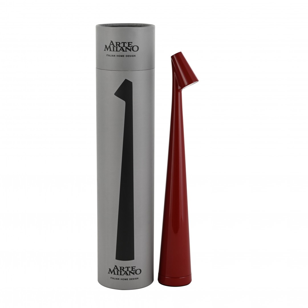 Настольная лампа Arte Milano Am128101 128101/H350/3-6K/3W Red