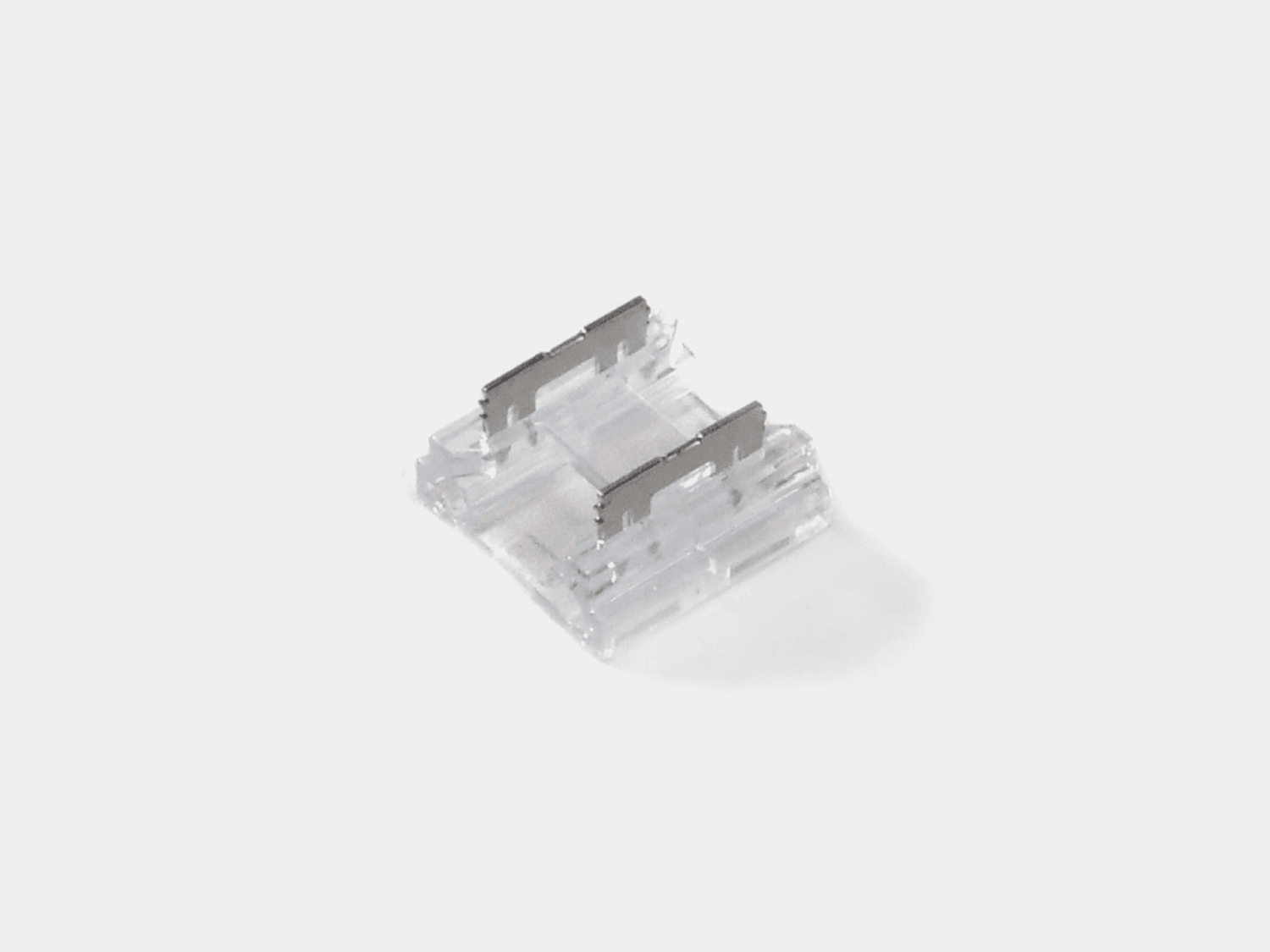 Пластиковый прямой коннектор для светодиодной ленты 10мм SWG Standard Коннекторы CN-10MM-2P-Z-SC-H