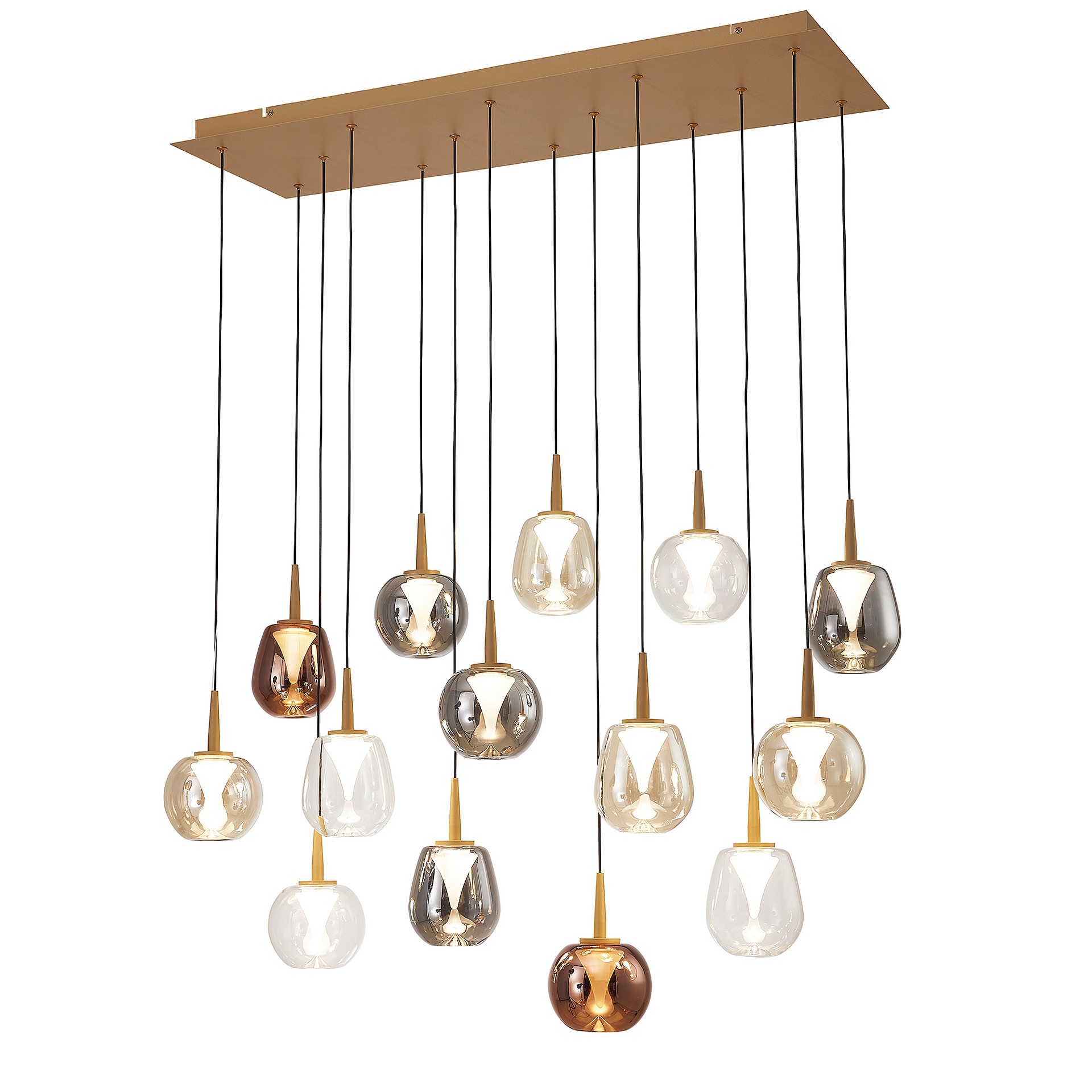 Подвесная люстра Mantra Andromeda 8936+14PL