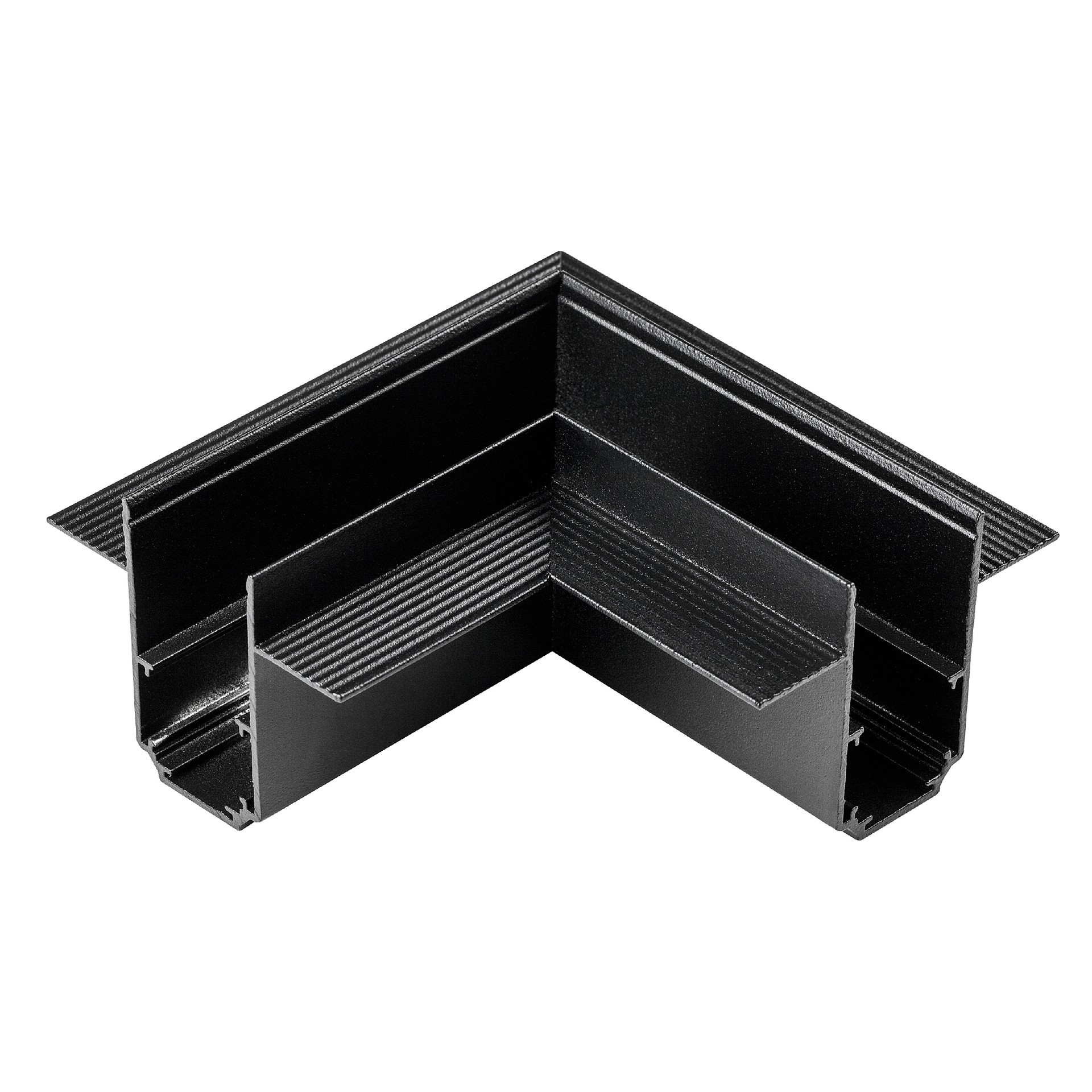 Соединитель для встраиваемого трека UNO горизонтальный угловой Lightstar Uno 509247