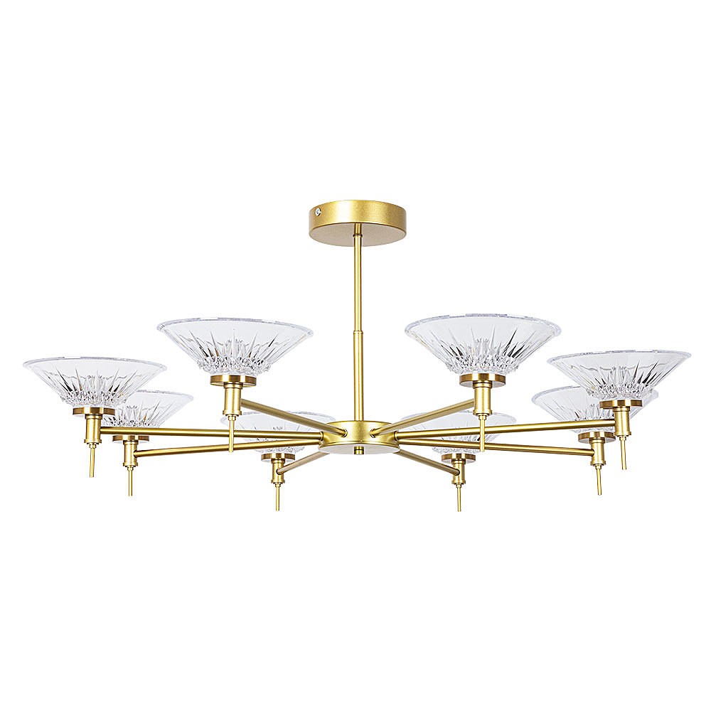Потолочная люстра Arte Lamp Alessia A2076PL-8GO
