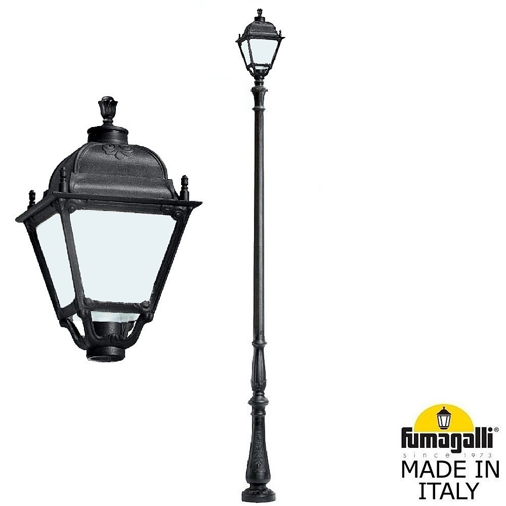 Столб фонарный уличный Fumagalli Simon U33.208.000.AYH27