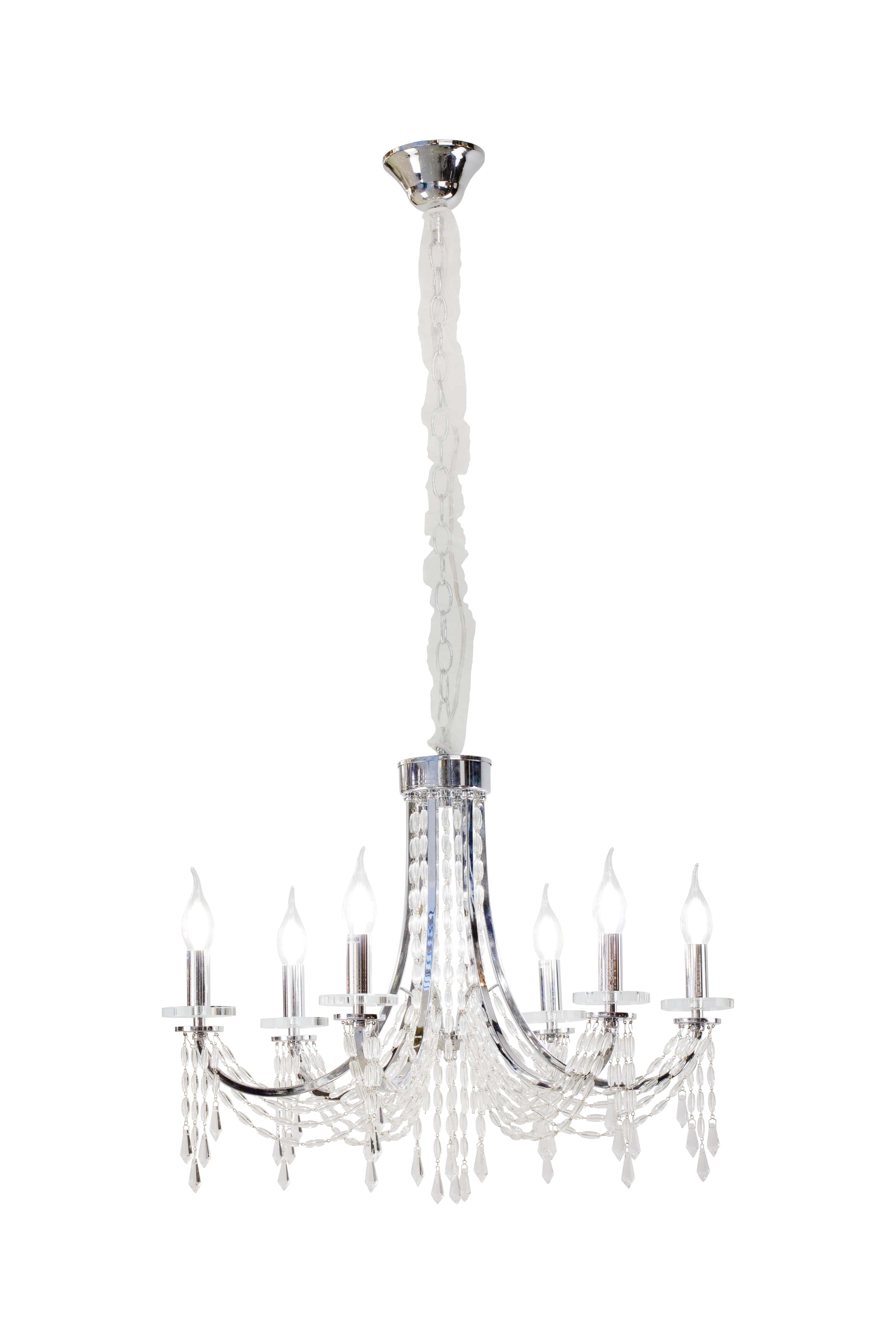 Подвесная люстра AM Group VIORE SP6 Chrome