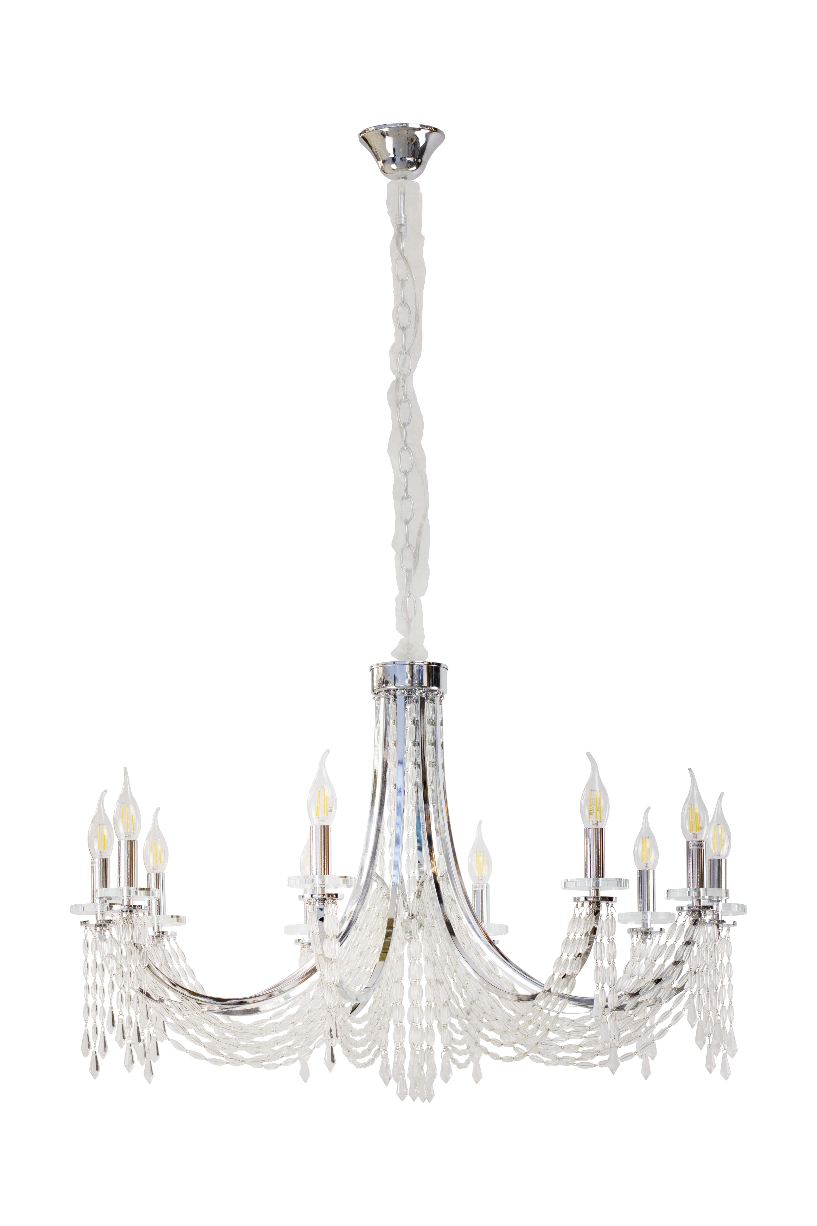 Подвесная люстра AM Group VIORE SP10 Chrome