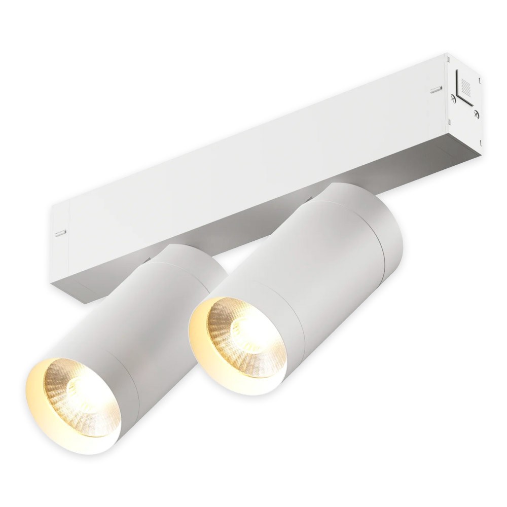 Трековый светильник AM Group Smart cylinder AM528 WH-220V-2X10W SMART