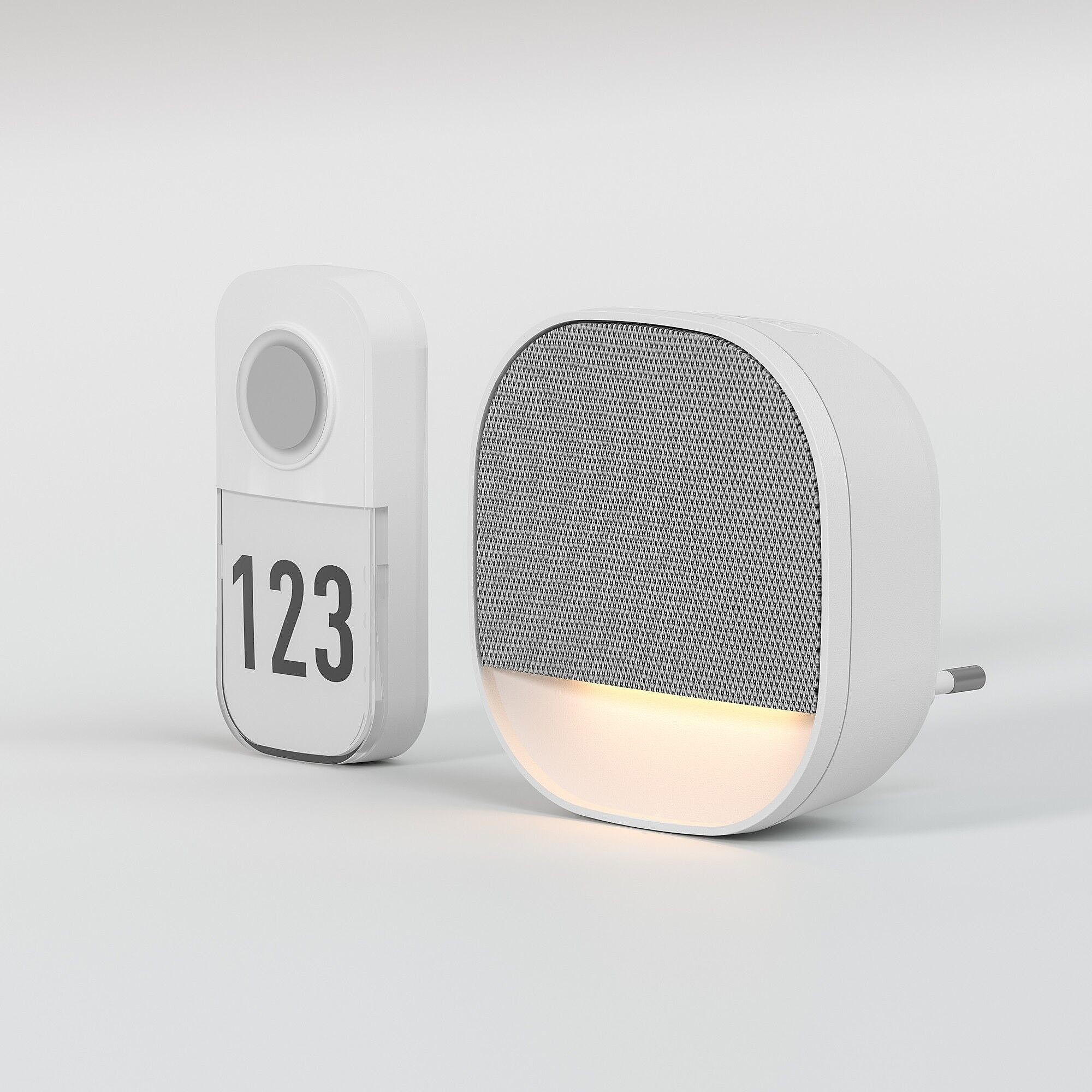 Дверной звонок Elektrostandard DBQ30 DBQ30M WL 36M IP20 Белый