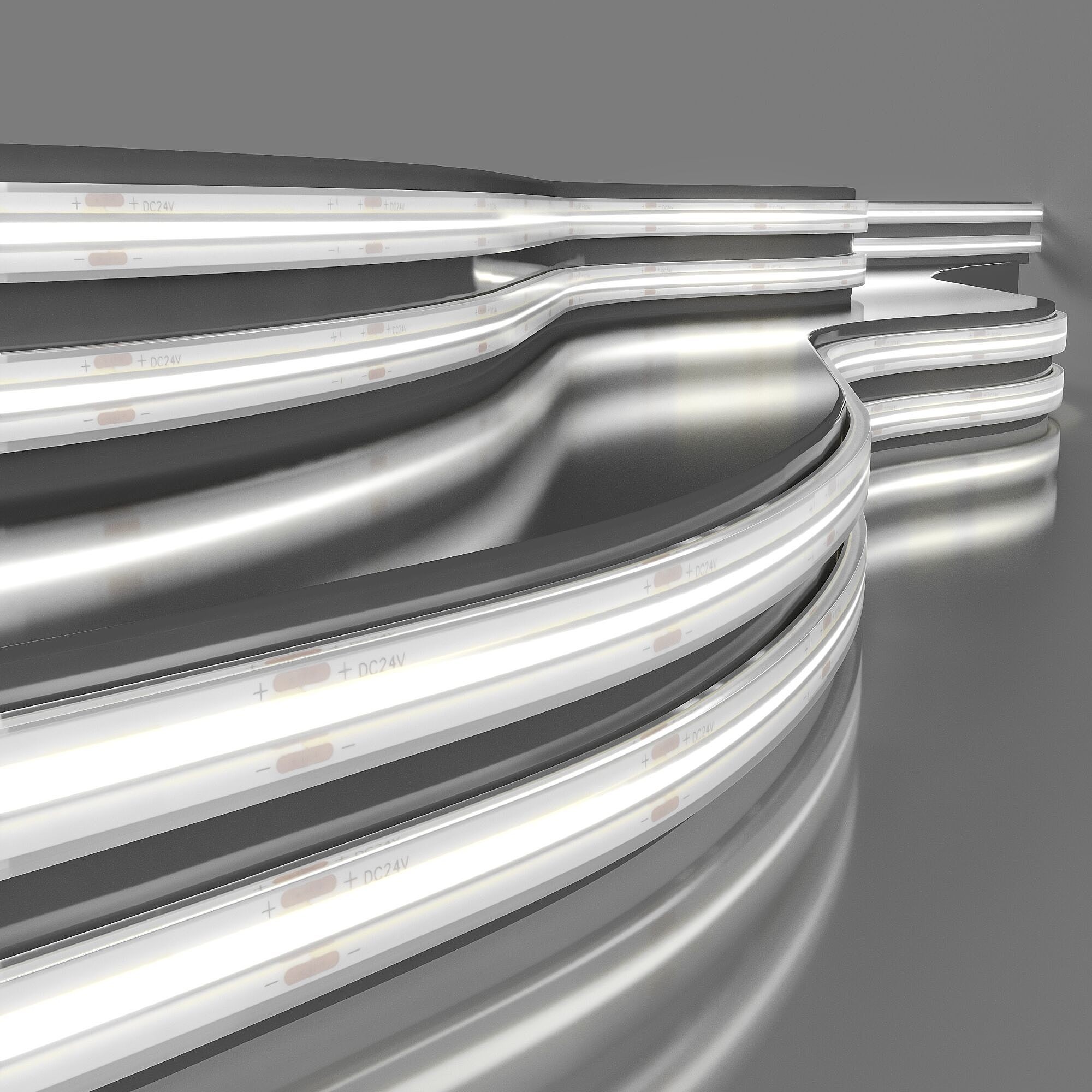 Светодиодная лента Elektrostandard Лента светодиодная 480Led 14W IP68 4200K дневной белый (COB 24V 480Led 14W IP68)