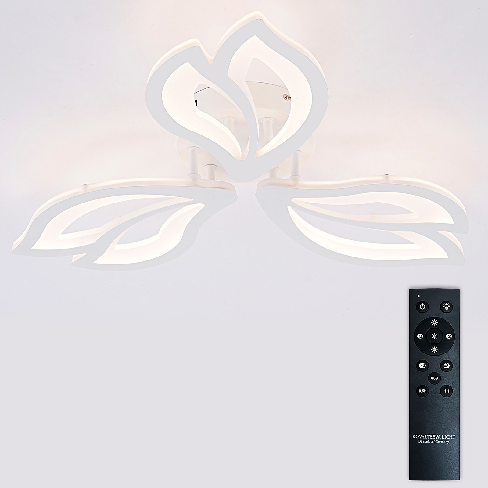 Потолочная люстра Natali Kovaltseva Fortuna LED LAMPS 81107/2C