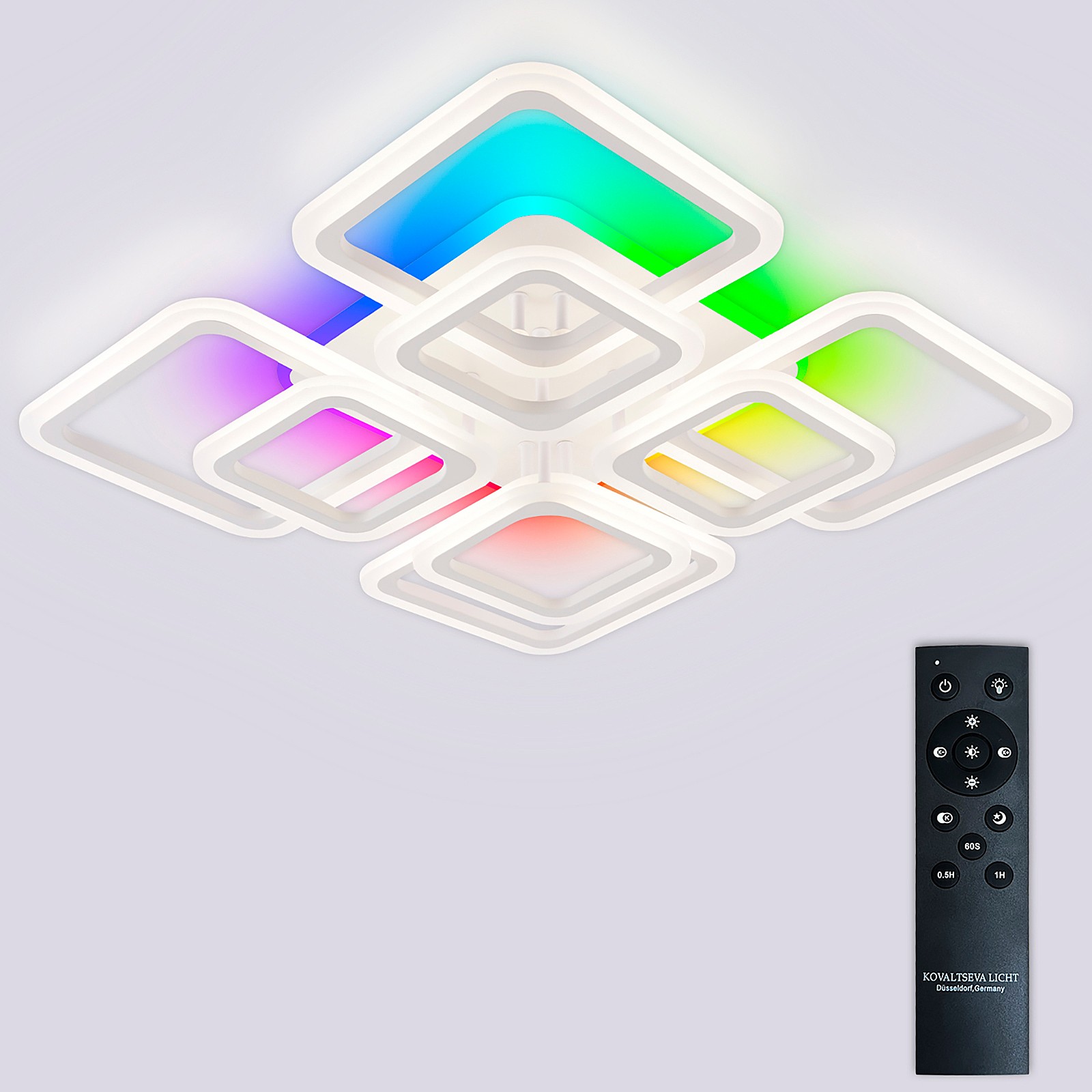 Потолочная люстра Natali Kovaltseva Spektr LED LAMPS 81108/6C