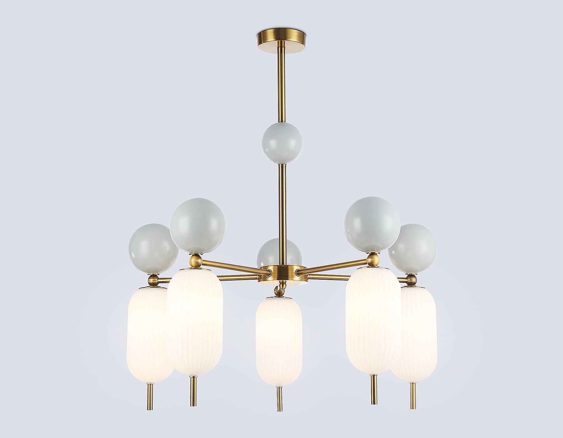 Люстра на штанге Ambrella Ceramo Modern LH53104