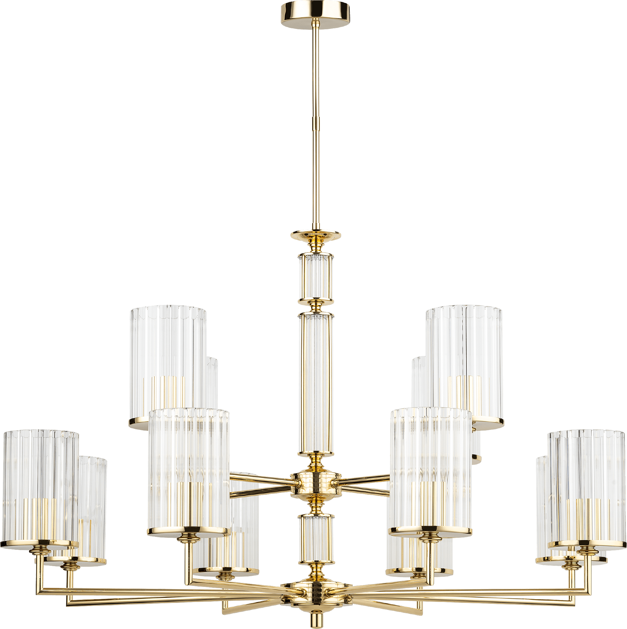 Люстра на штанге Kutek Artu Ryfel ART-ZW-12(Z)R