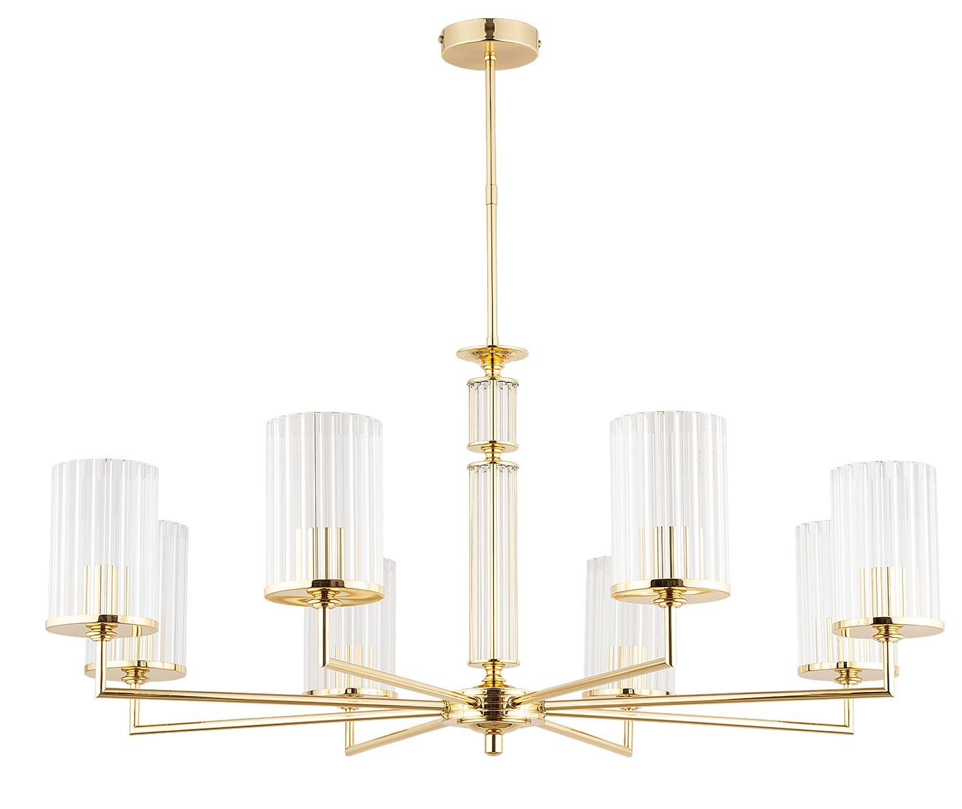 Люстра на штанге Kutek Artu Ryfel ART-ZW-8(Z)R