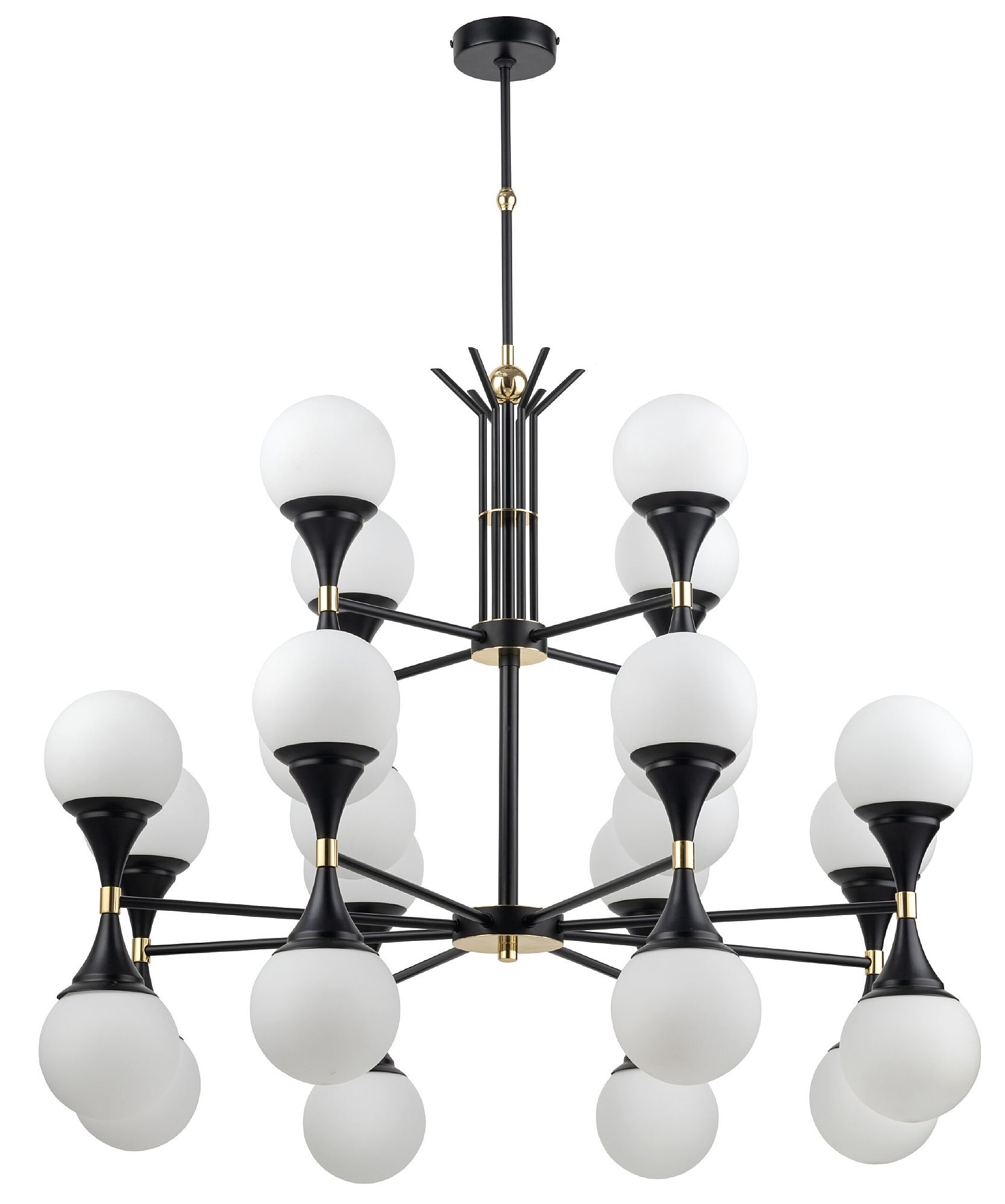 Потолочная люстра Kutek Bari BAR-ZW-8+4(CZ)