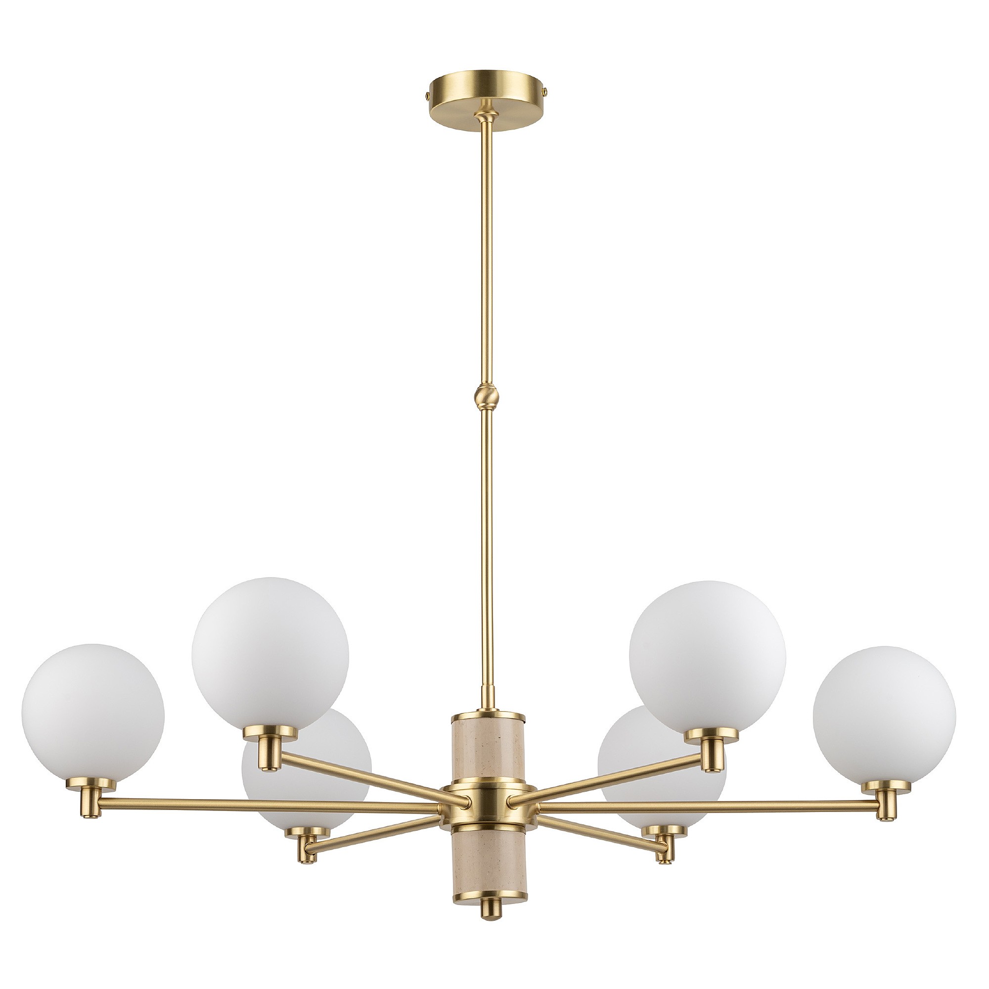 Люстра на штанге Kutek Como COM-ZW-6(ZM/6)T