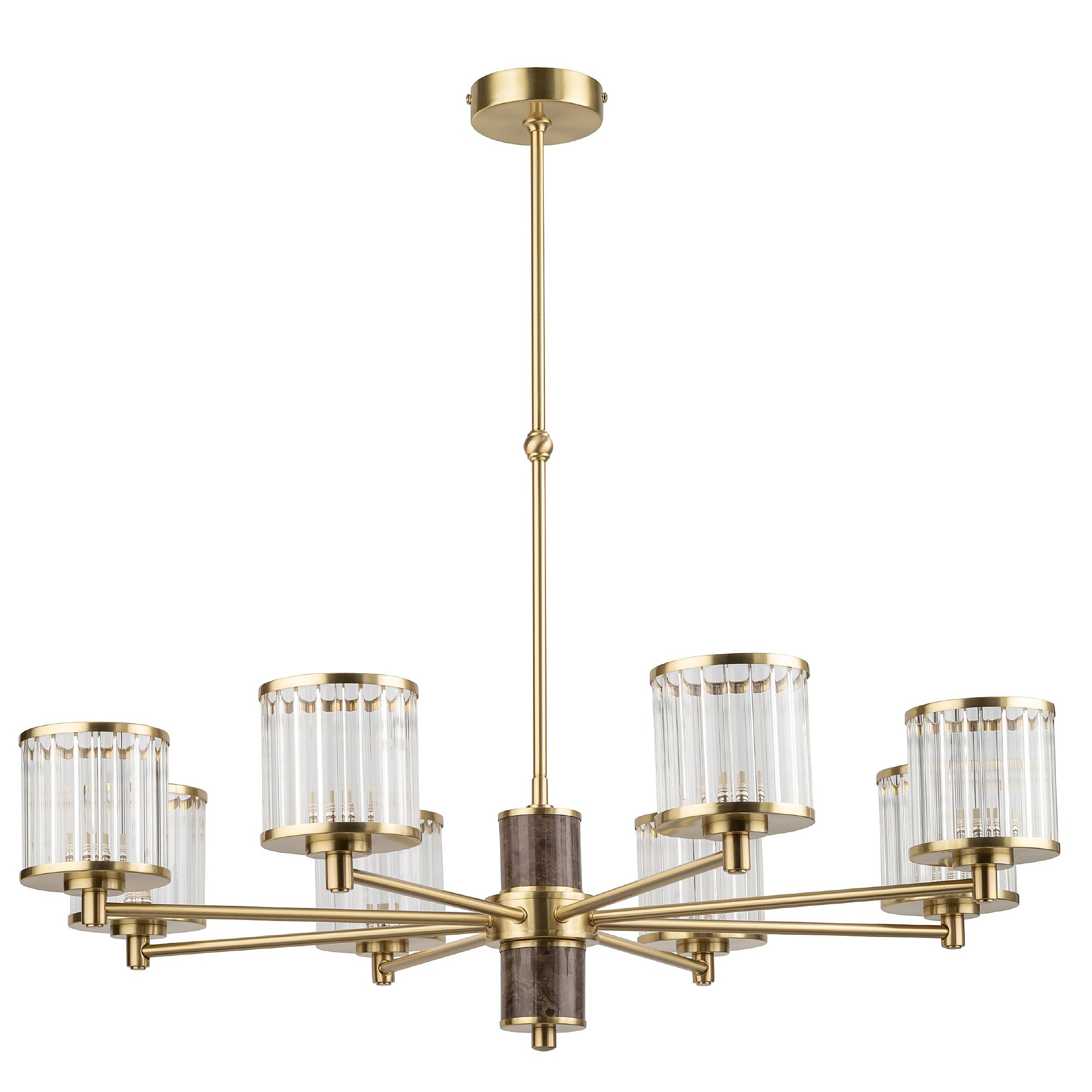 Люстра на штанге Kutek Como COM-ZW-8(ZM/4)T