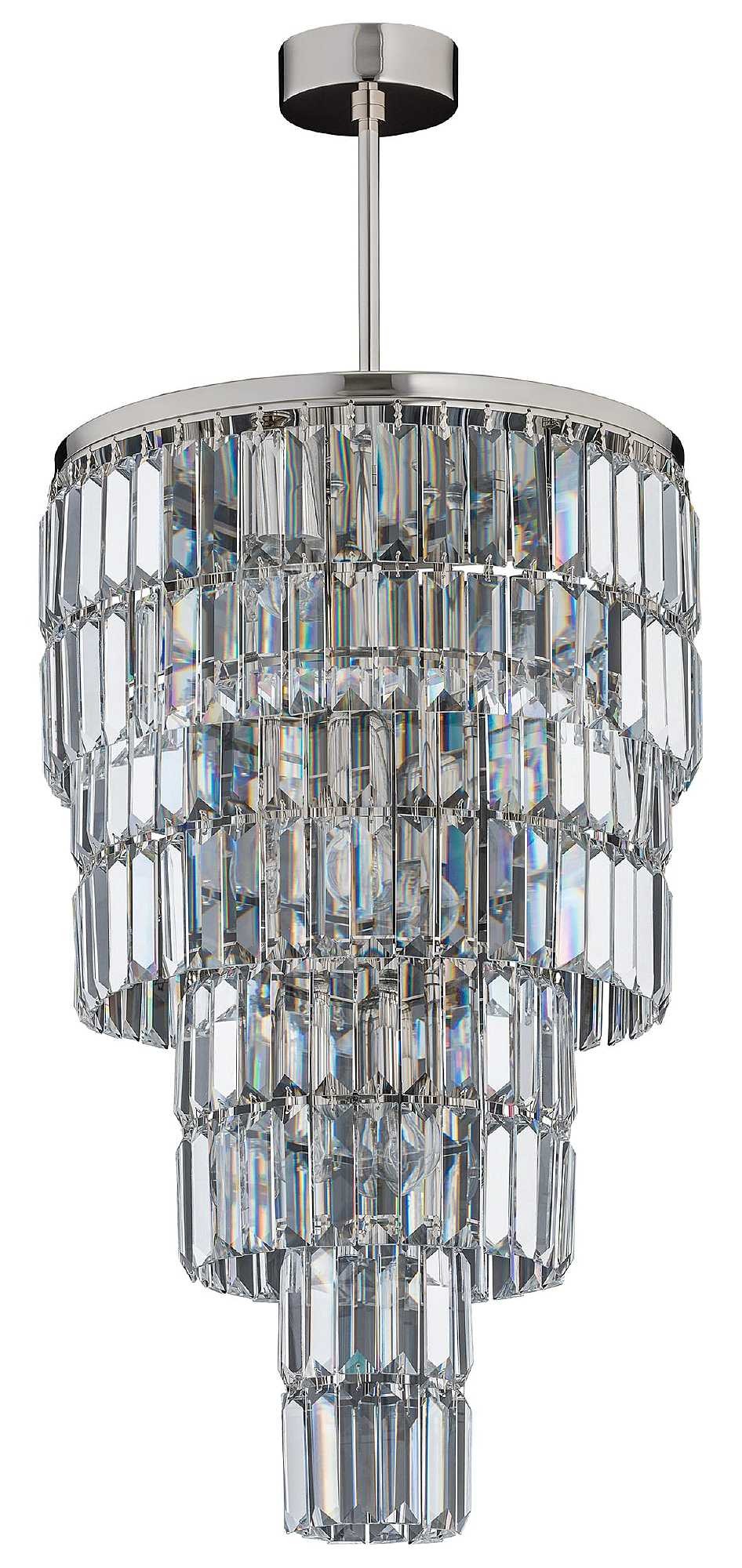 Люстра каскадная Kutek Ellini ELL-ZW-10(BN)350/II