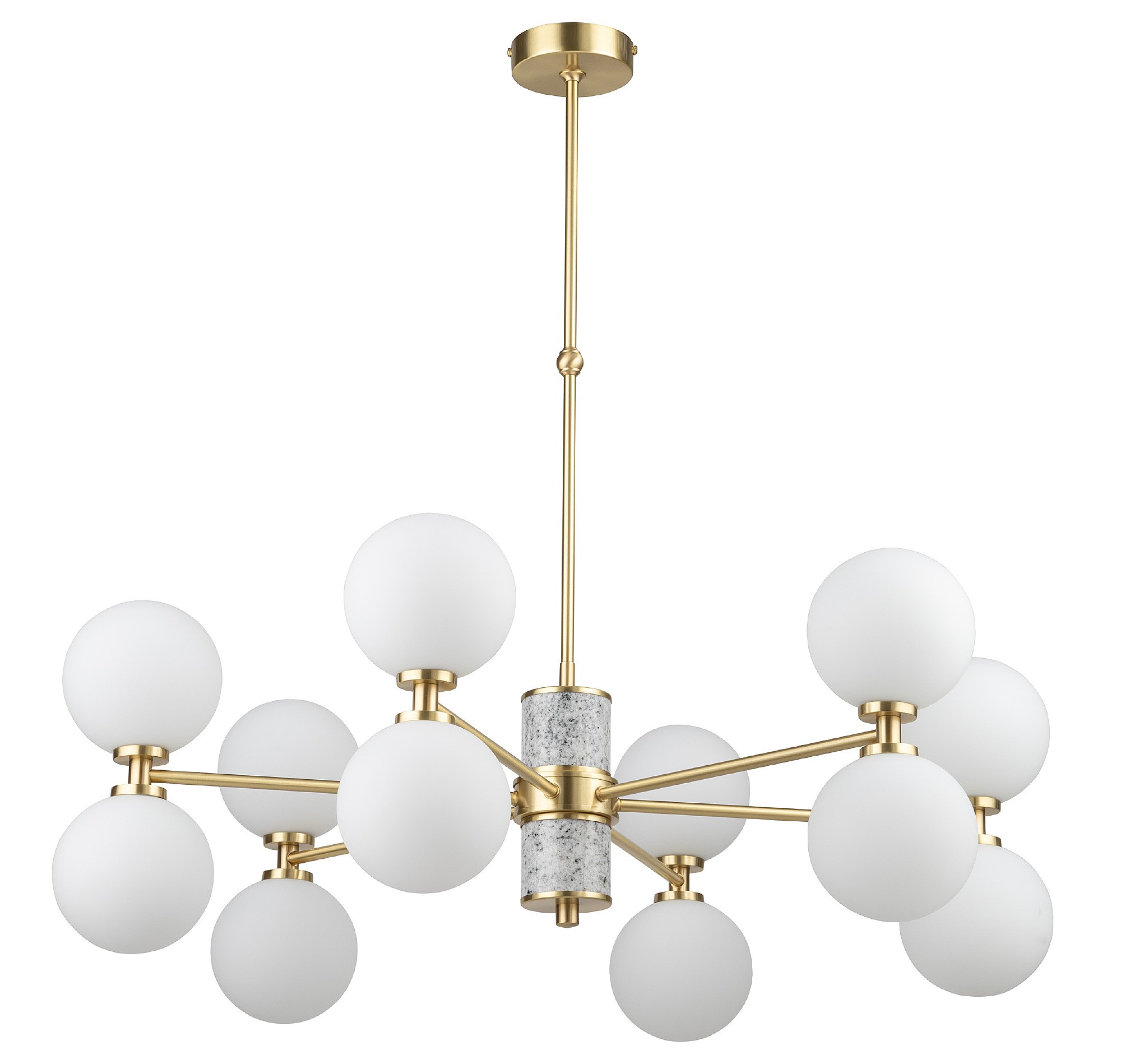 Люстра на штанге Kutek Erba ERB-ZW-6(ZM/3)BB