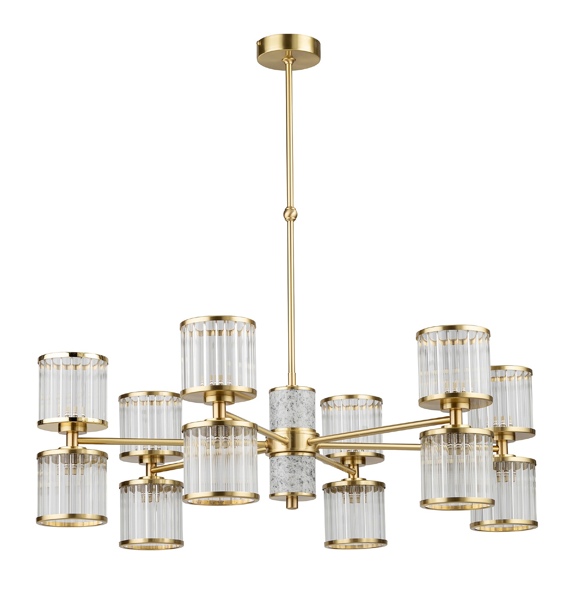 Люстра на штанге Kutek Erba ERB-ZW-6(ZM/3)TT