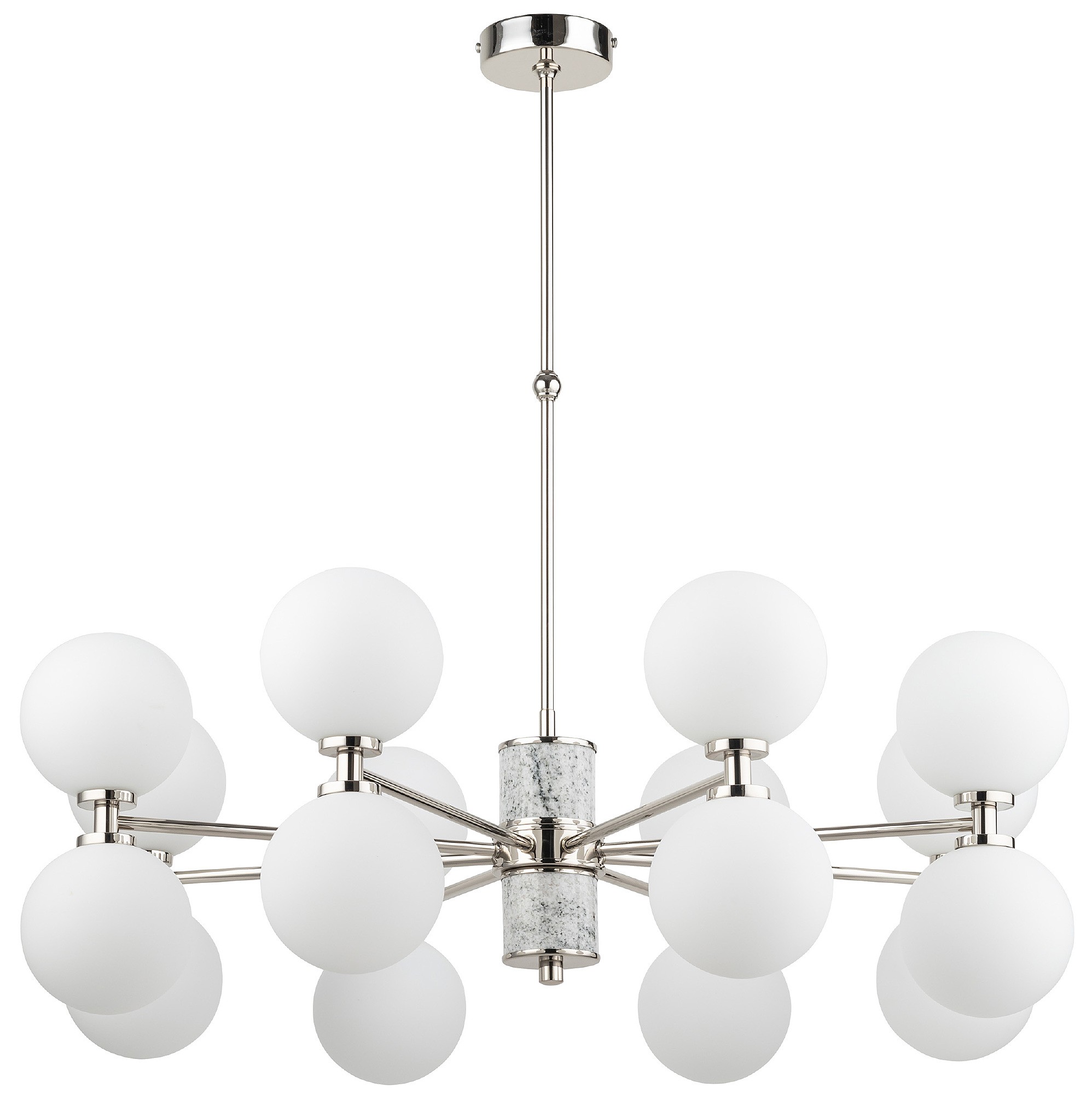 Люстра на штанге Kutek Erba ERB-ZW-8(BN/3)BB