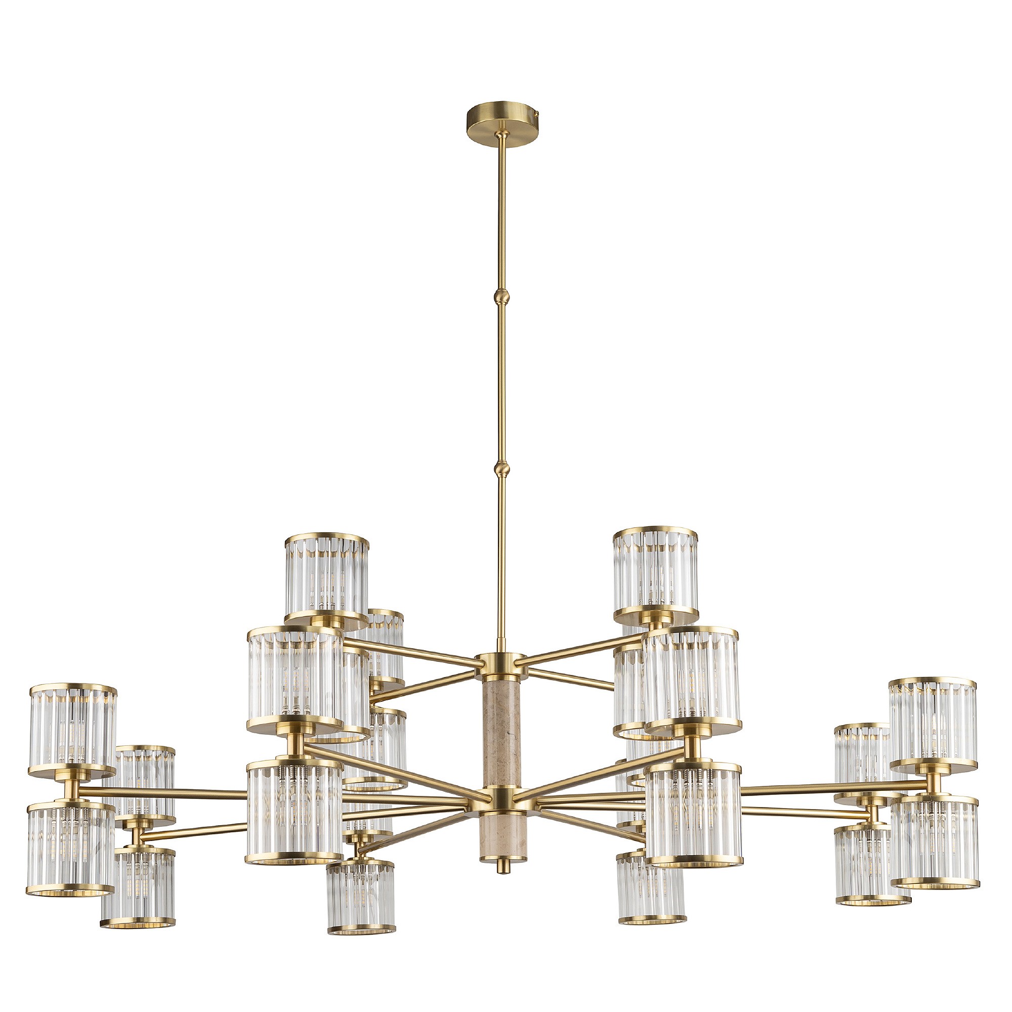 Люстра на штанге Kutek Erba ERB-ZW-8+4(ZM/6)TT