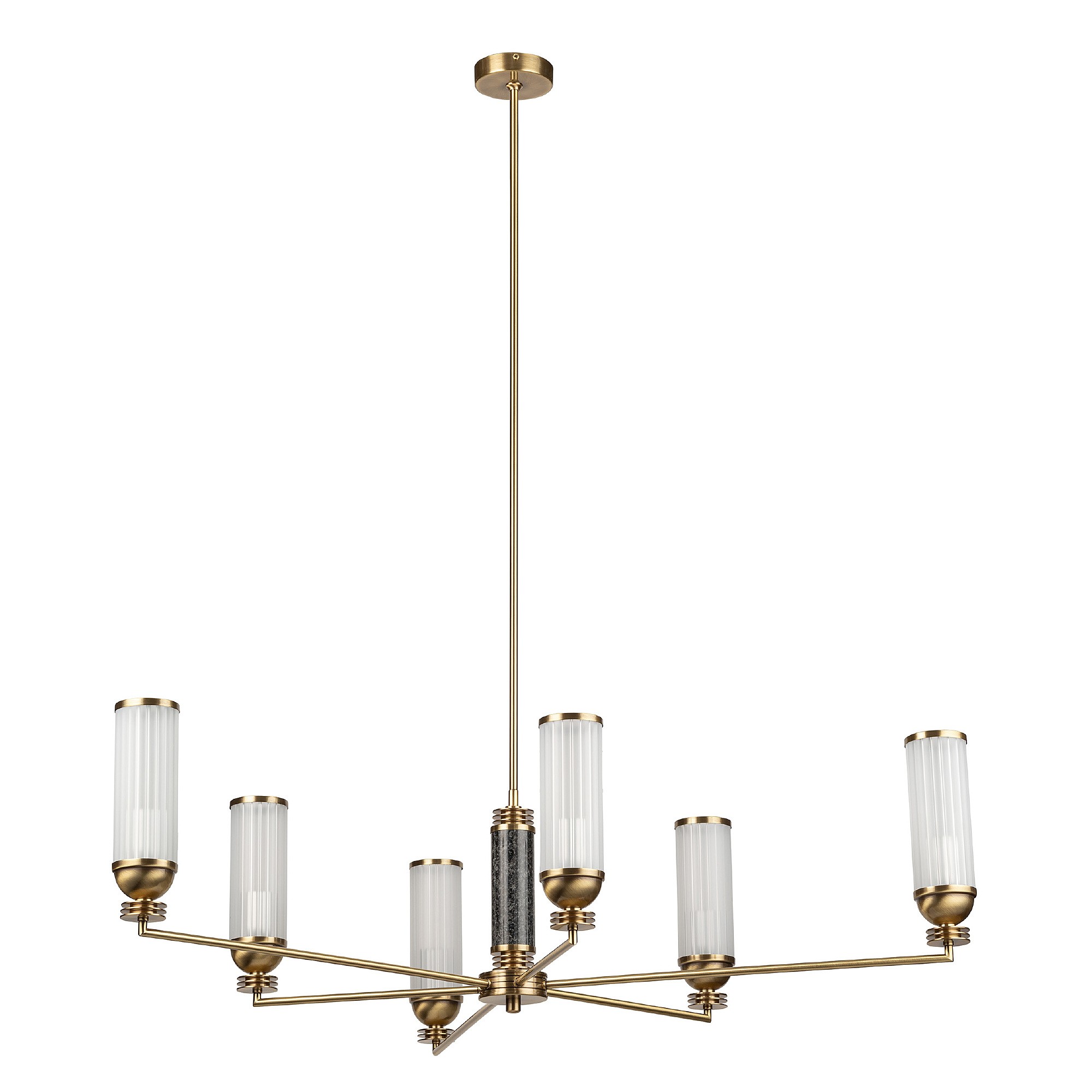 Люстра на штанге Kutek Izano IZA-ZW-3+3(P/5)T