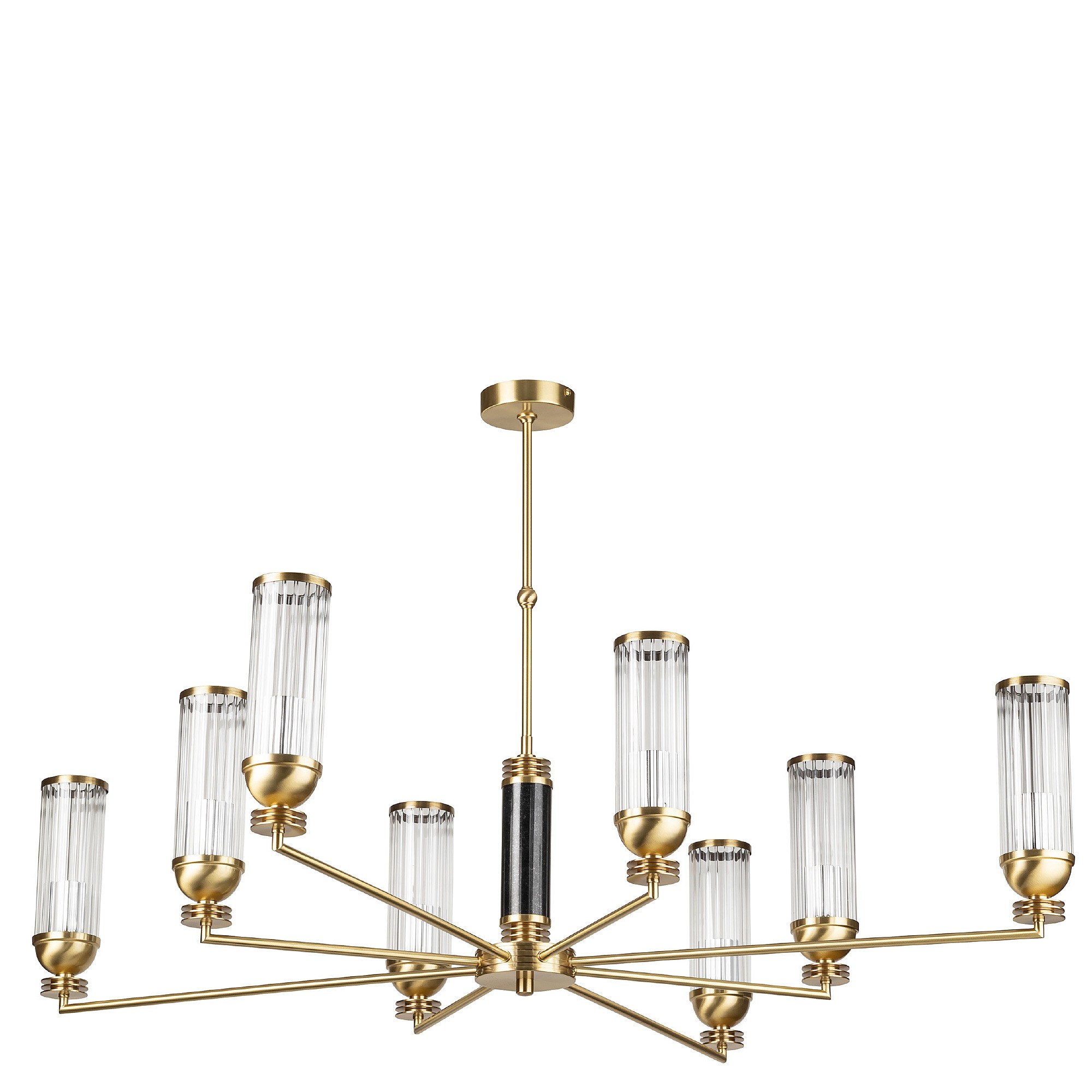 Люстра на штанге Kutek Izano IZA-ZW-4+4(P/1)T