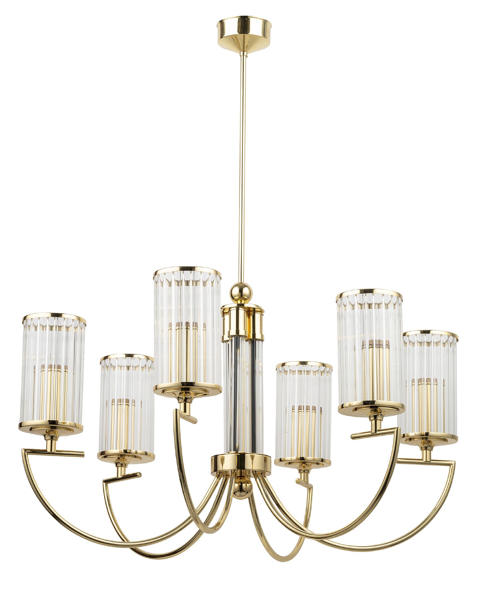 Люстра на штанге Kutek Lea Klosz LEA-ZW-6(Z)