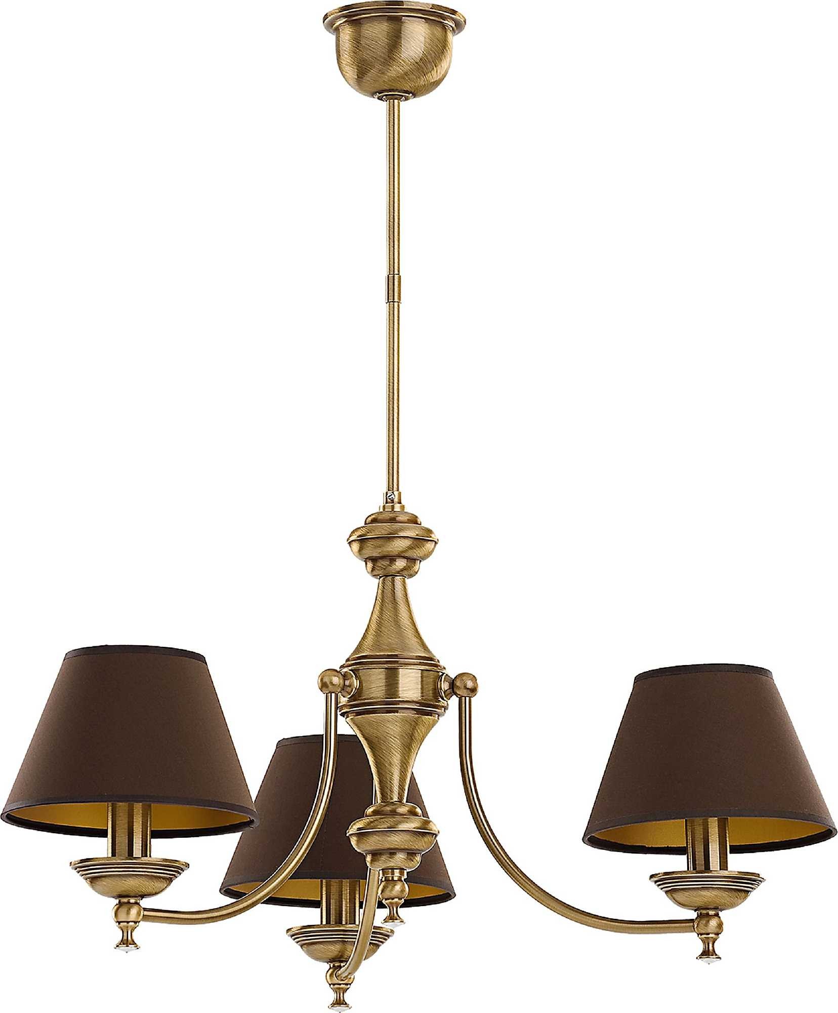 Люстра на штанге Kutek San Marino Aba?ur SAN-ZW-3(P/A)CR