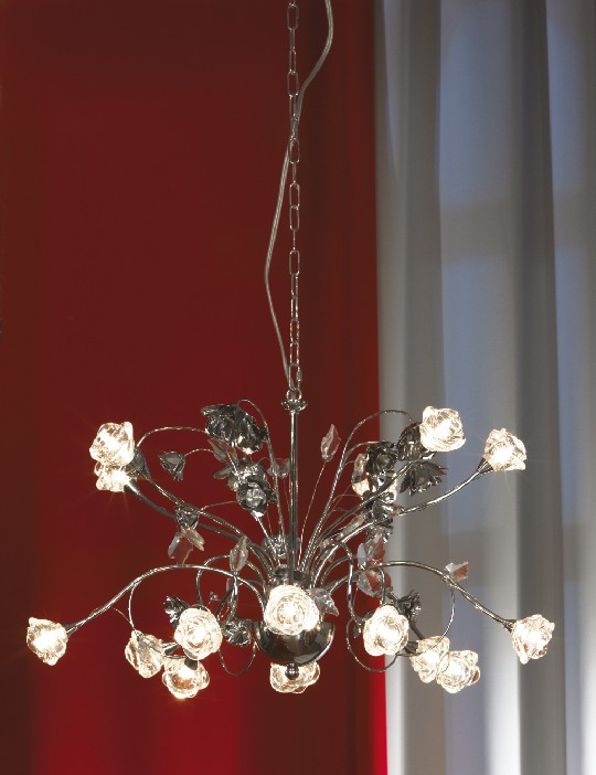 Подвесная люстра Lussole Bellegra LSA-4313-15