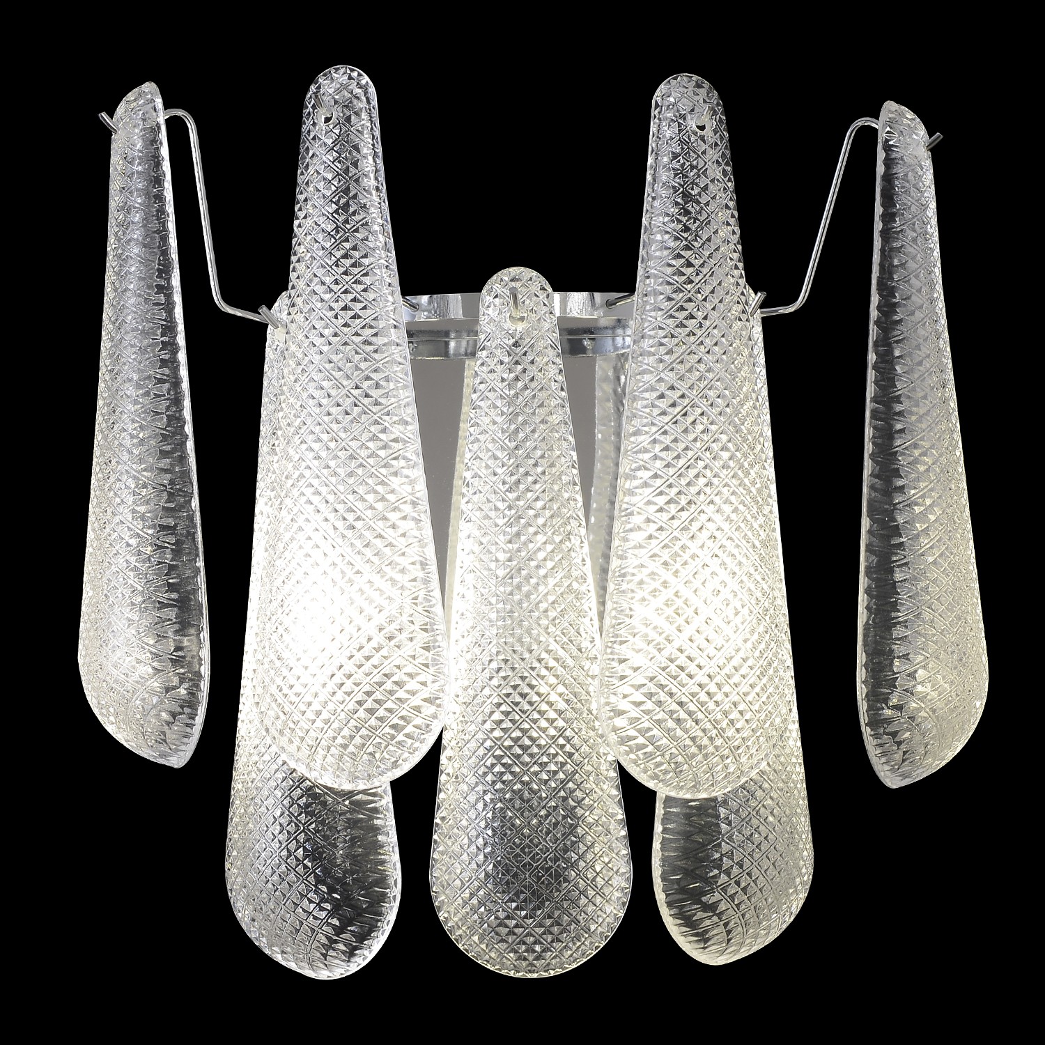 Настенное бра Crystal Lux Fontain FONTAIN AP2 CHROME