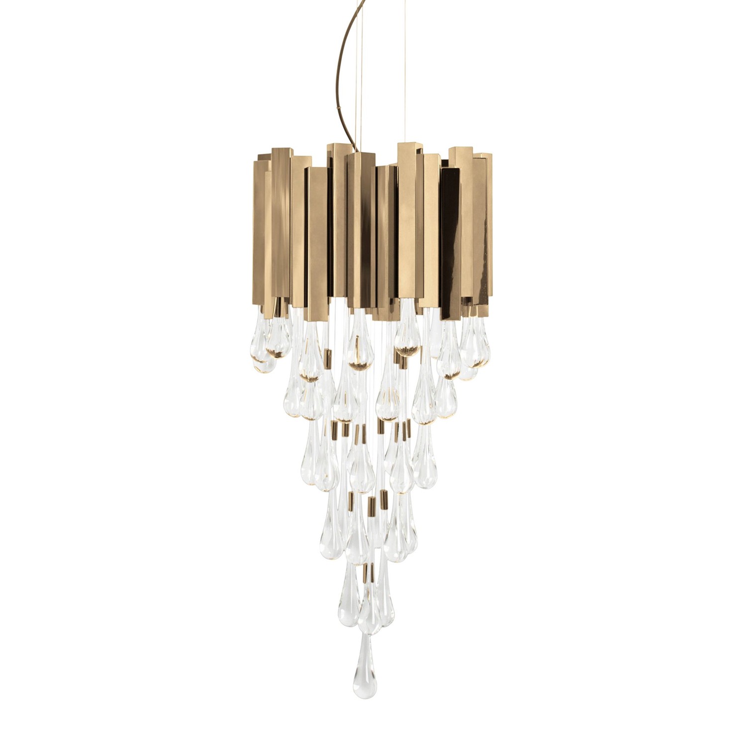 Подвесная люстра Delight Collection Trump KM0988P-8 gold