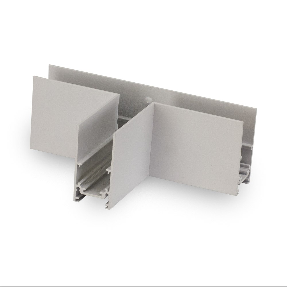 Коннектор для шинопровода AM Group MAGNET AM401 LL-20B 90° Т-образный WH