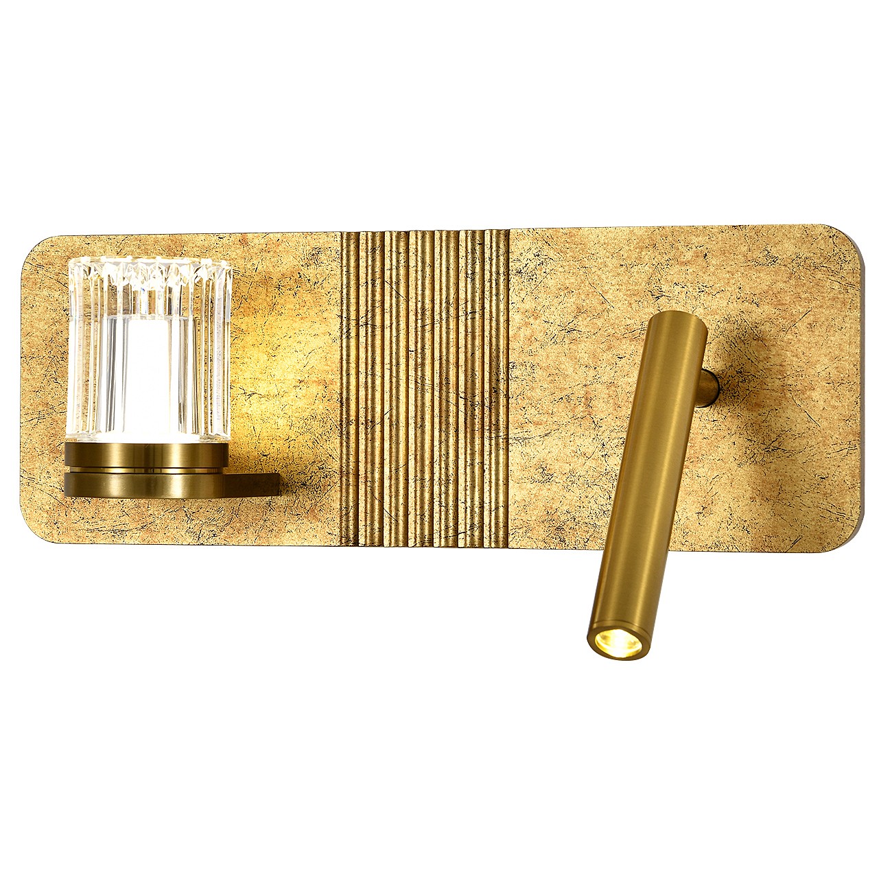 Настенный светильник Indigo Rilievo V000199L 14032/2W Gold