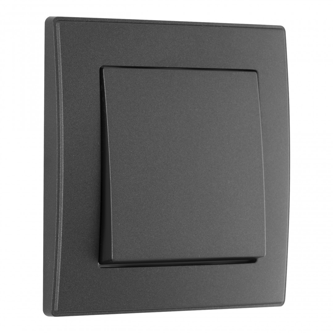 Выключатель Arte Milano Set06-1 SET06-1-30-1 black