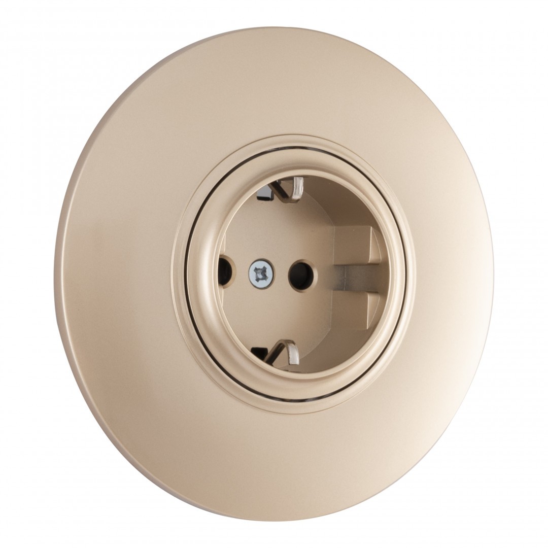 Розетка Arte Milano Set08-1 SET08-1-40-1 shampan