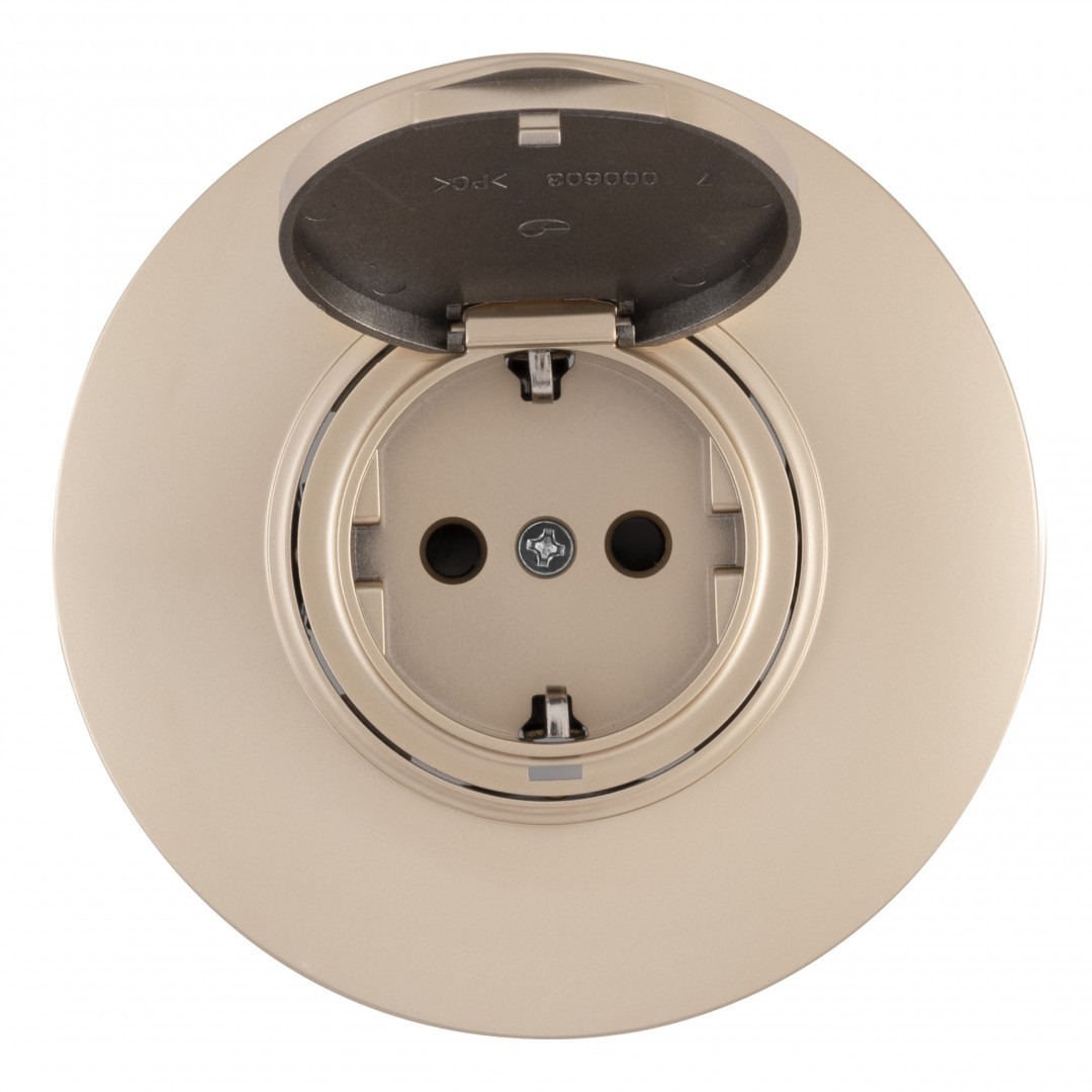 Розетка Arte Milano Set08-1 SET08-1-41-1 shampan