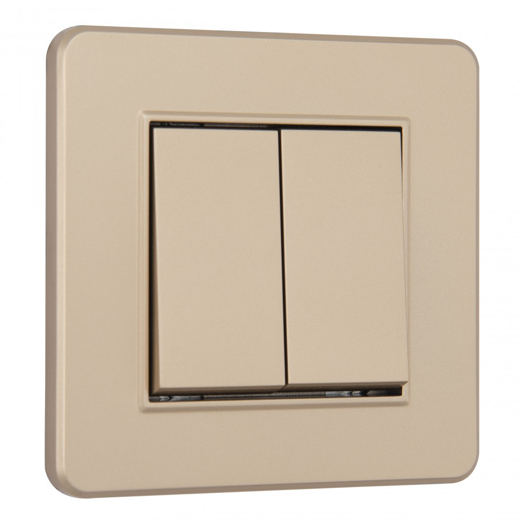 Выключатель Arte Milano Set16-1 SET16-1-30-2 shampan