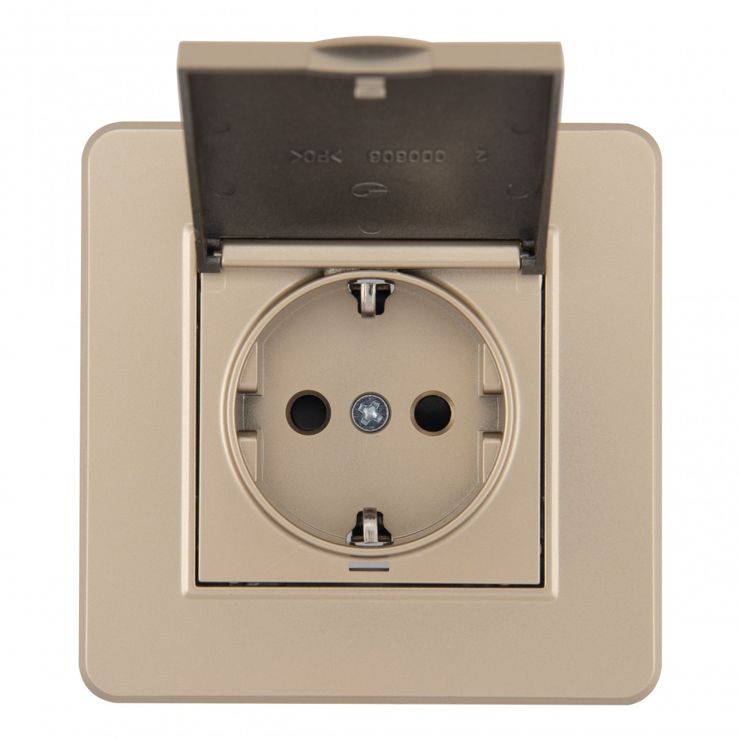 Розетка Arte Milano Set16-1 SET16-1-41-1 shampan