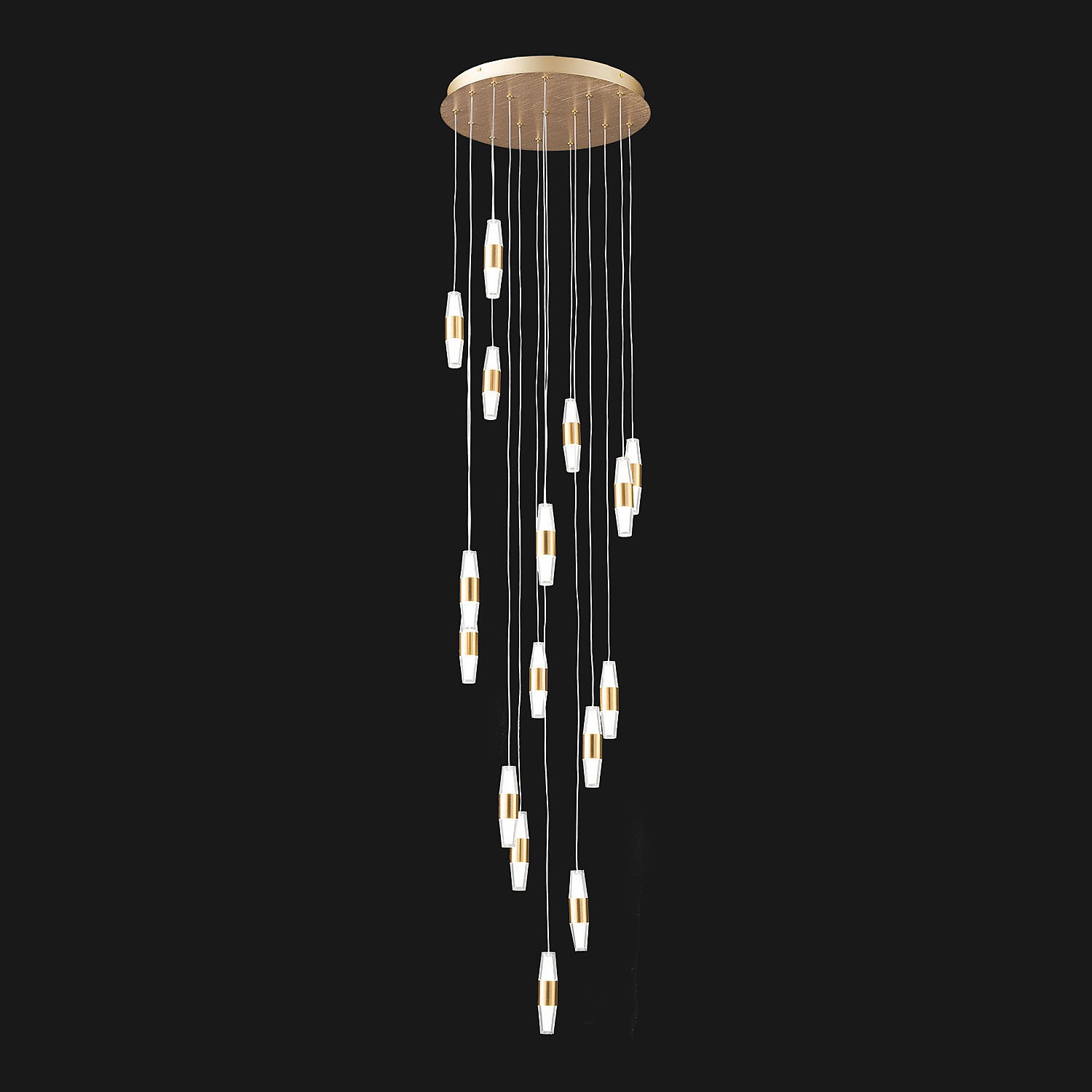 Люстра каскадная Lussole Hopkins LSP-7404