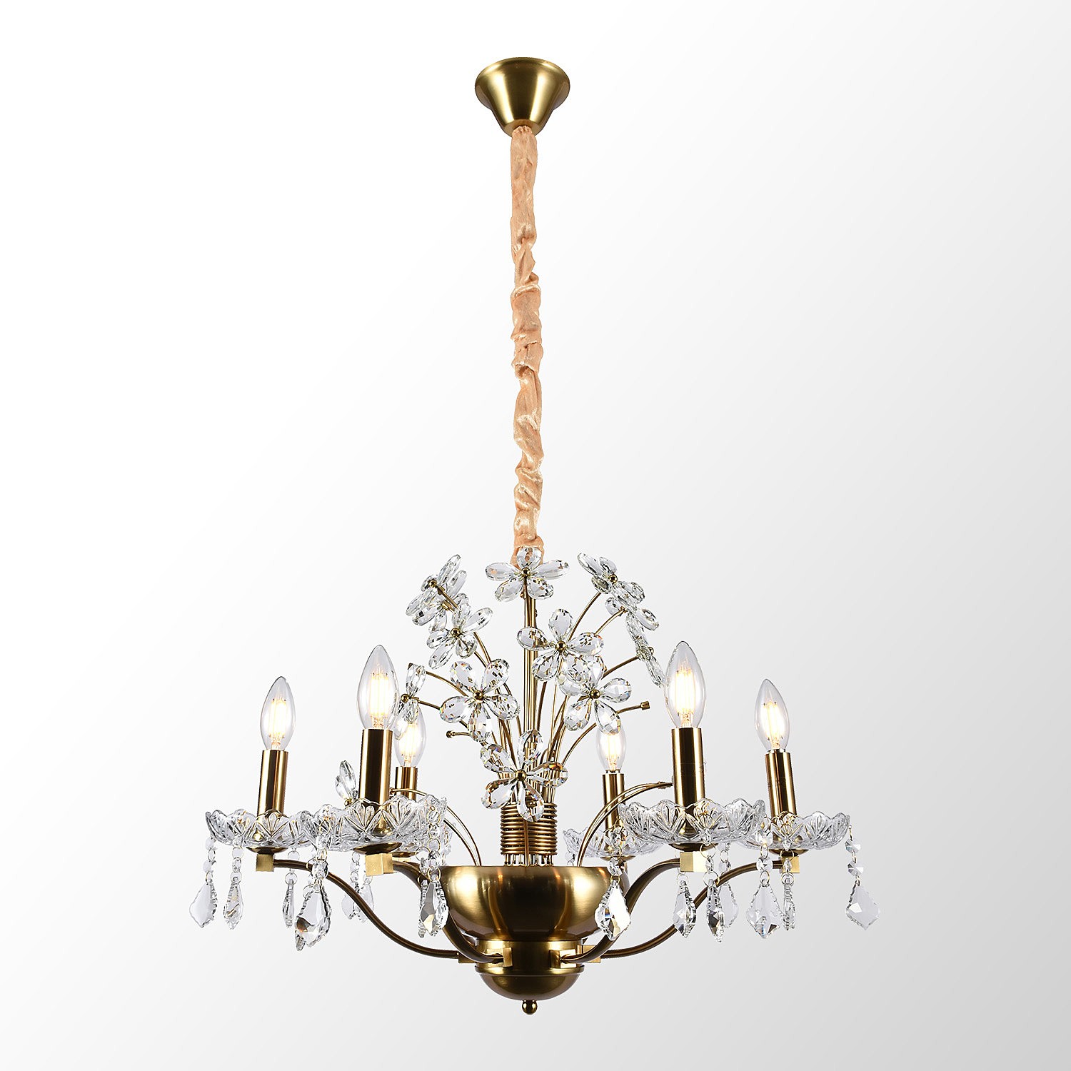 Подвесная люстра Lussole Rains LSP-6011