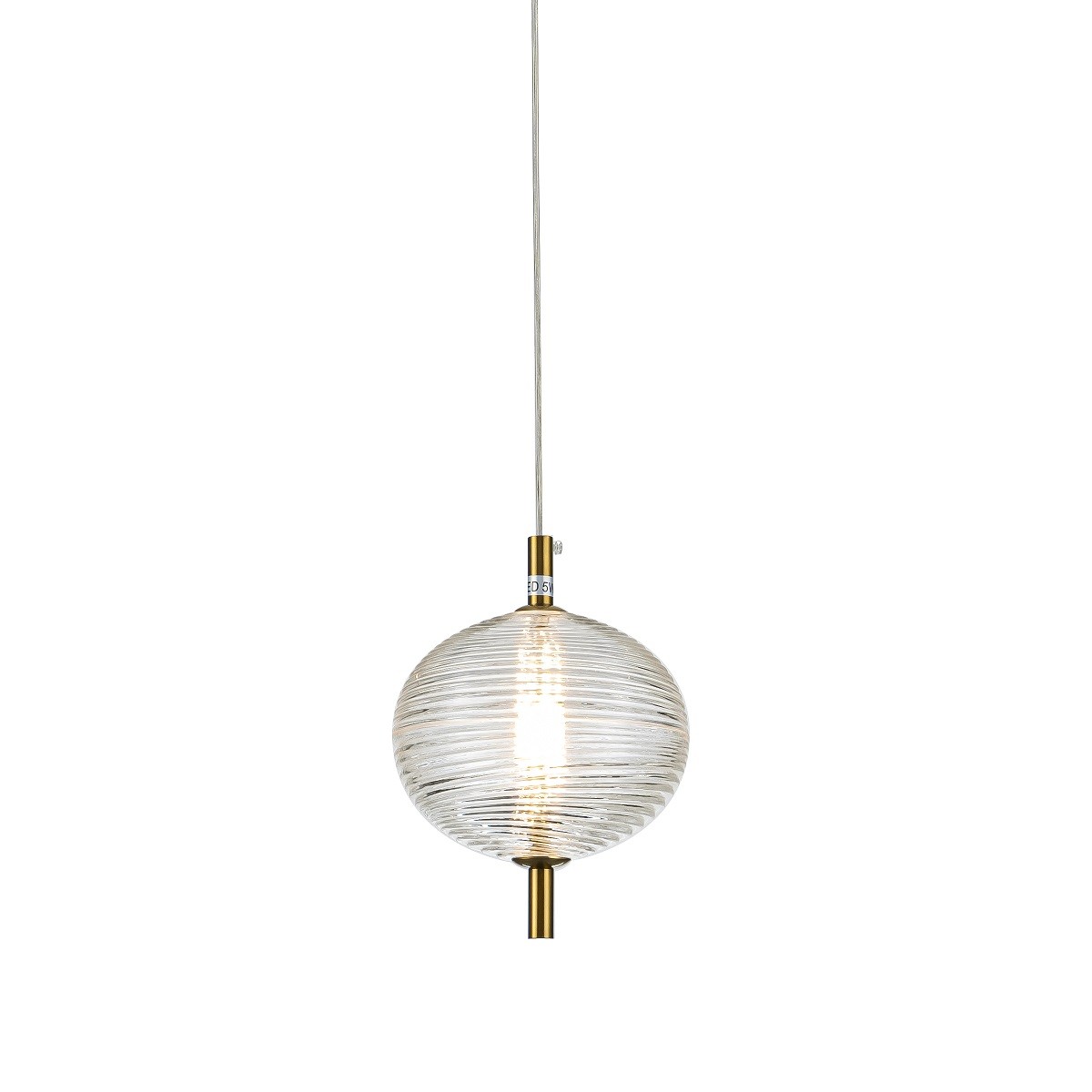 Светильник подвесной Delight Collection KGL1606 KGL1606P-120 black