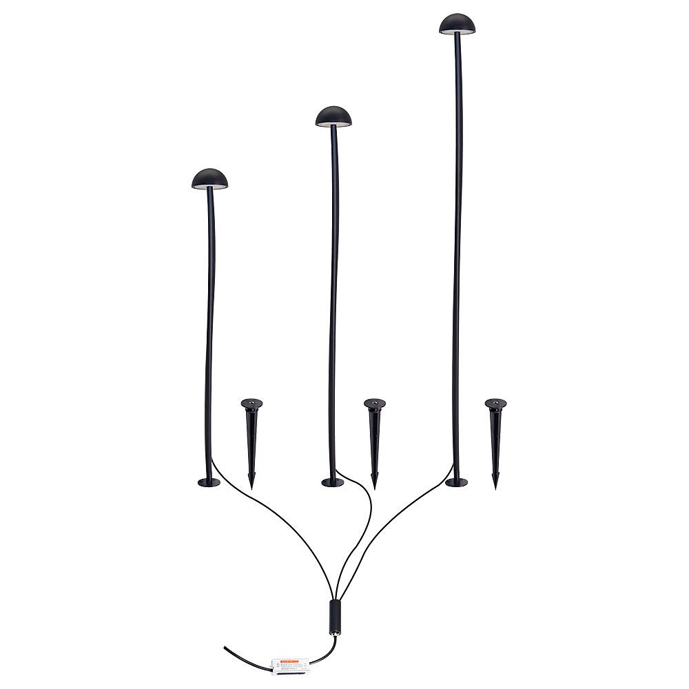 Грунтовый светильник Arte Lamp Motus A1081PA-3BK