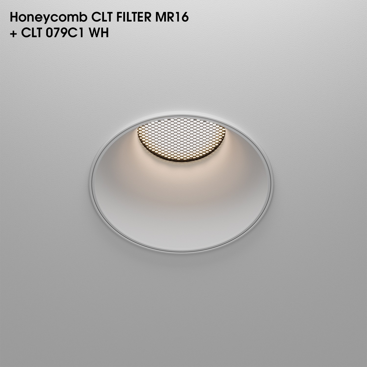 Рассеиватель Crystal Lux Рассеиватель honeycomb CLT FILTER MR16 Honeycomb BL