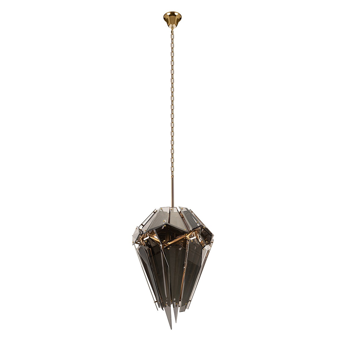 Подвесная люстра Loft It Shard 10432 Smoke