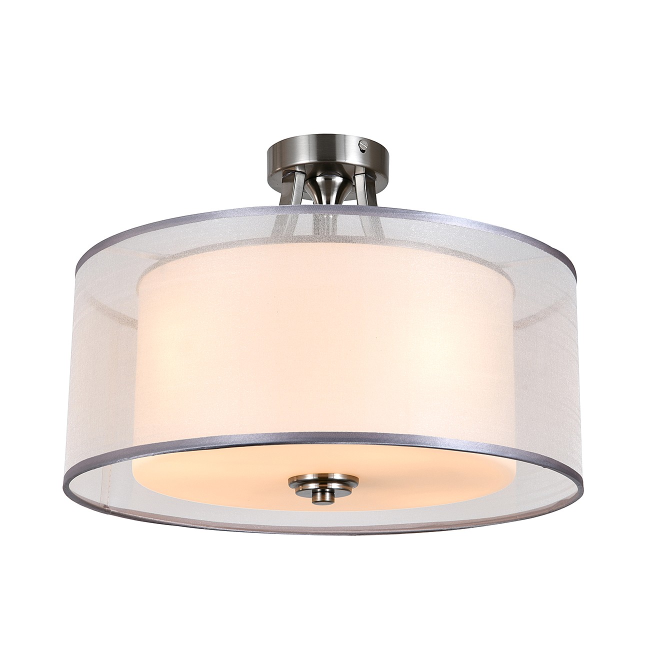 Светильник потолочный Indigo Estro 13040/4C Nickel V000336