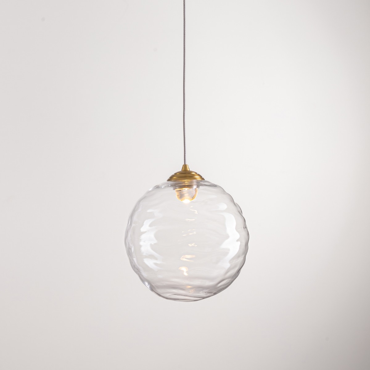 Светильник подвесной Delight Collection MD25030001 MD25030001-1A brass/clear