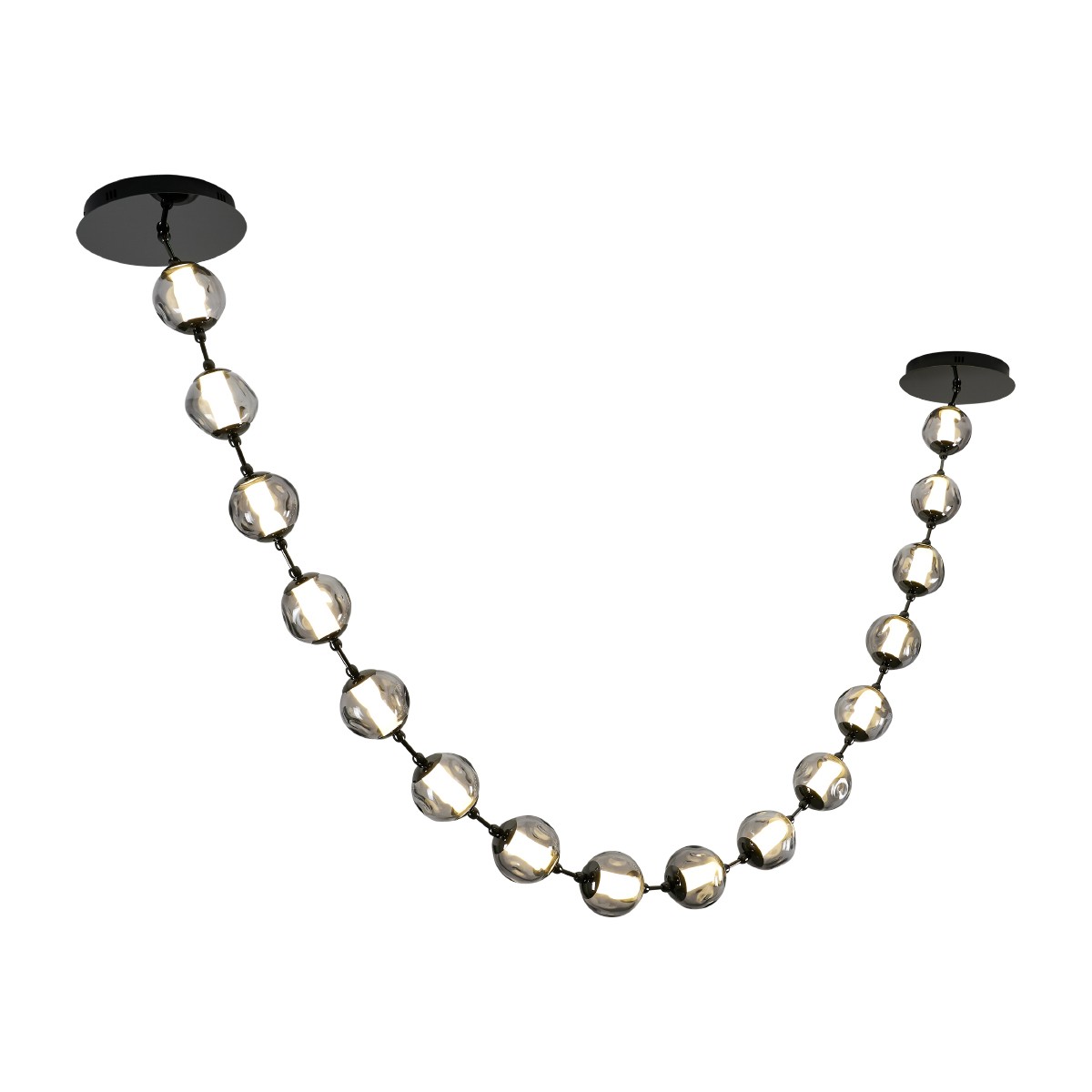 Светильник подвесной Delight Collection OD2437 OD2437A-16 pearl black/smoke