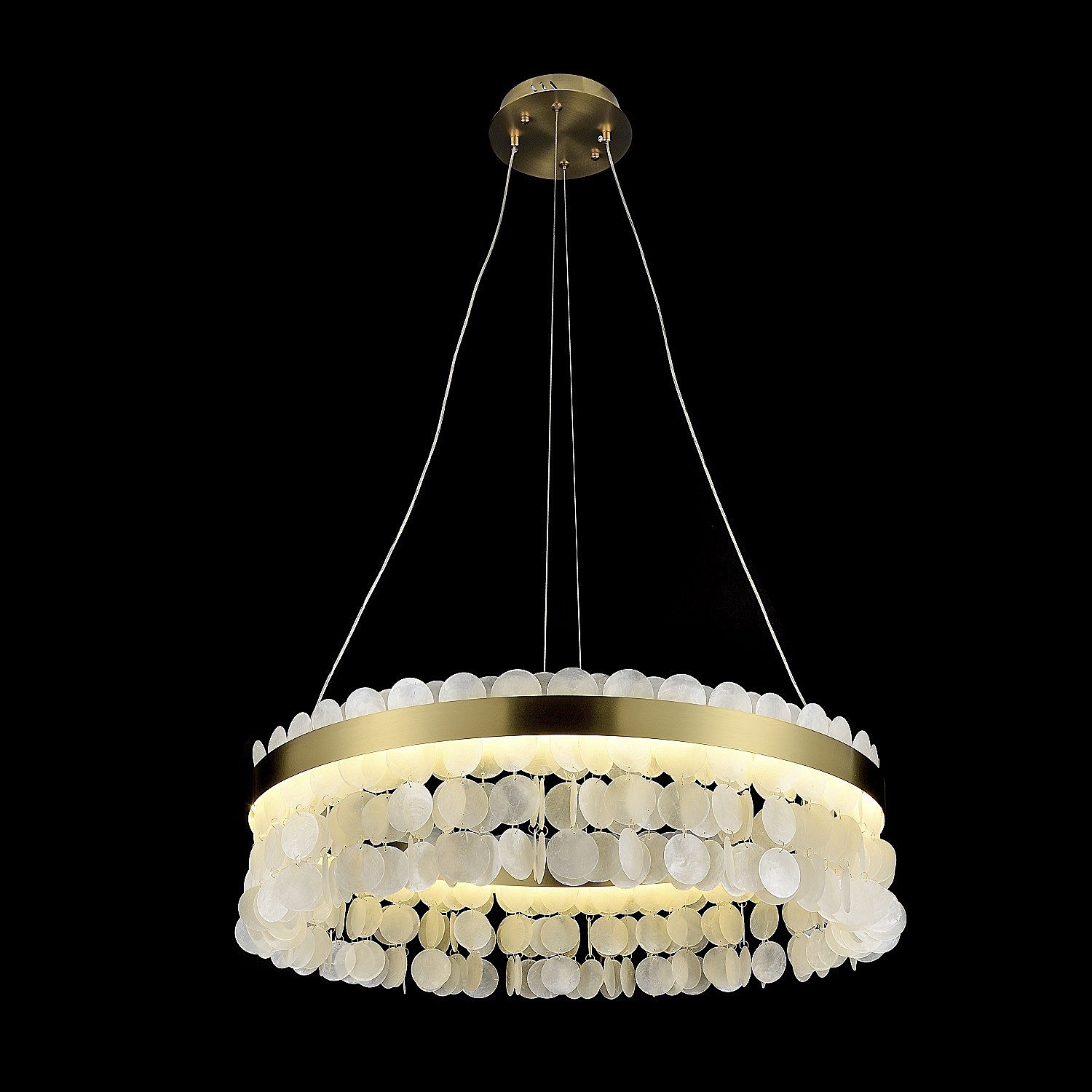 Подвесная люстра Gerhort B11189 B11189/1BRS+WT LED