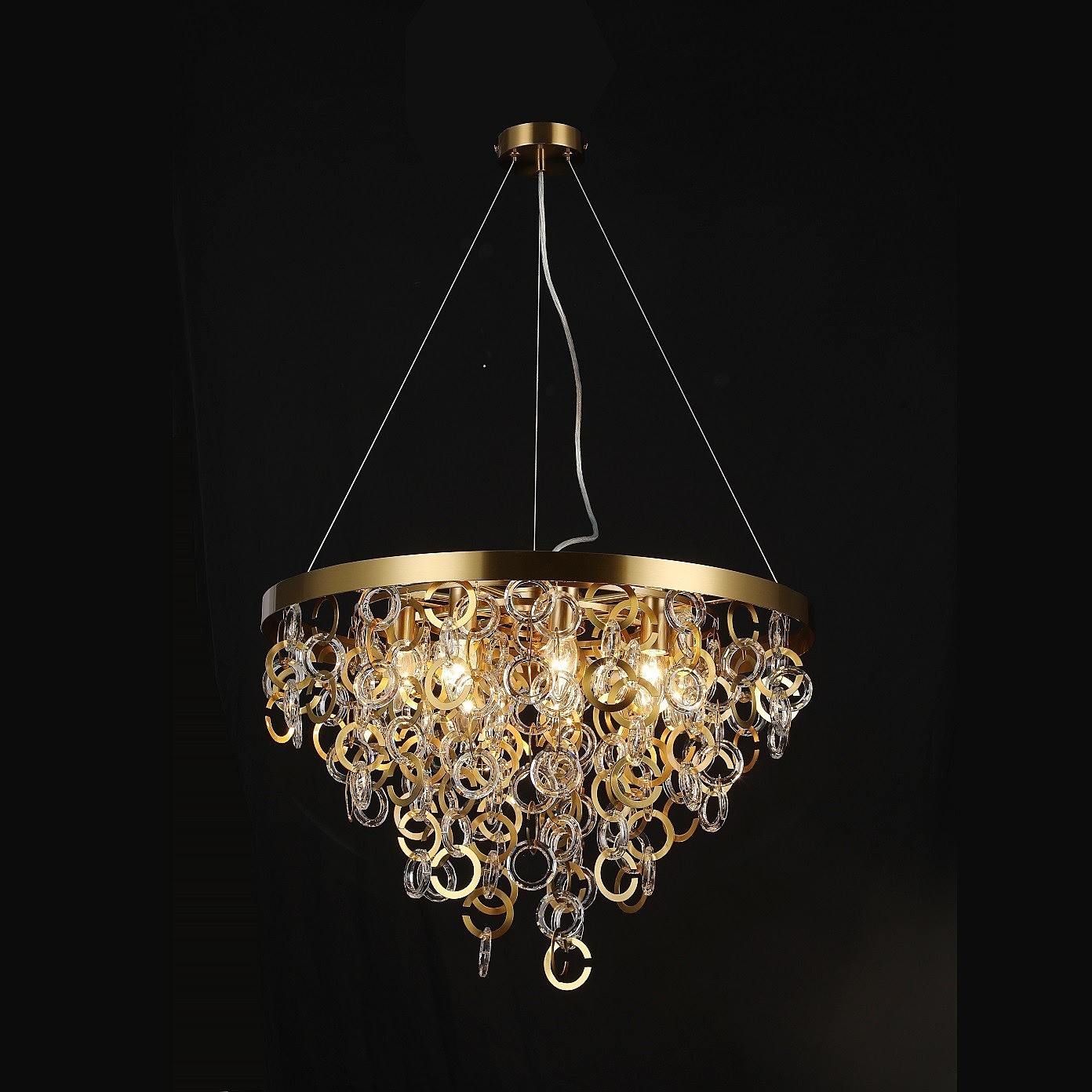 Подвесная люстра Gerhort G11067 G11067/9COP+CL